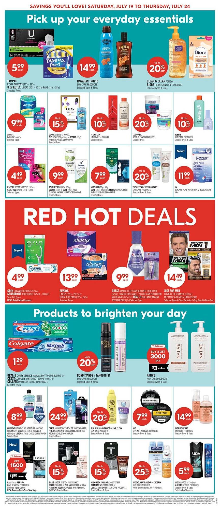 Shoppers Drug Mart flyer