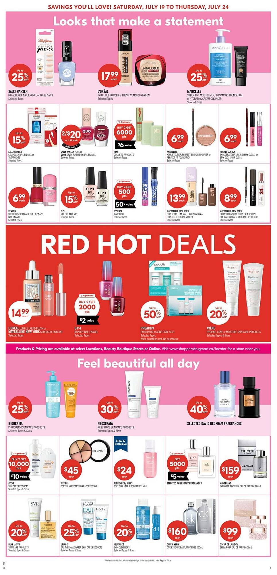 Shoppers Drug Mart flyer