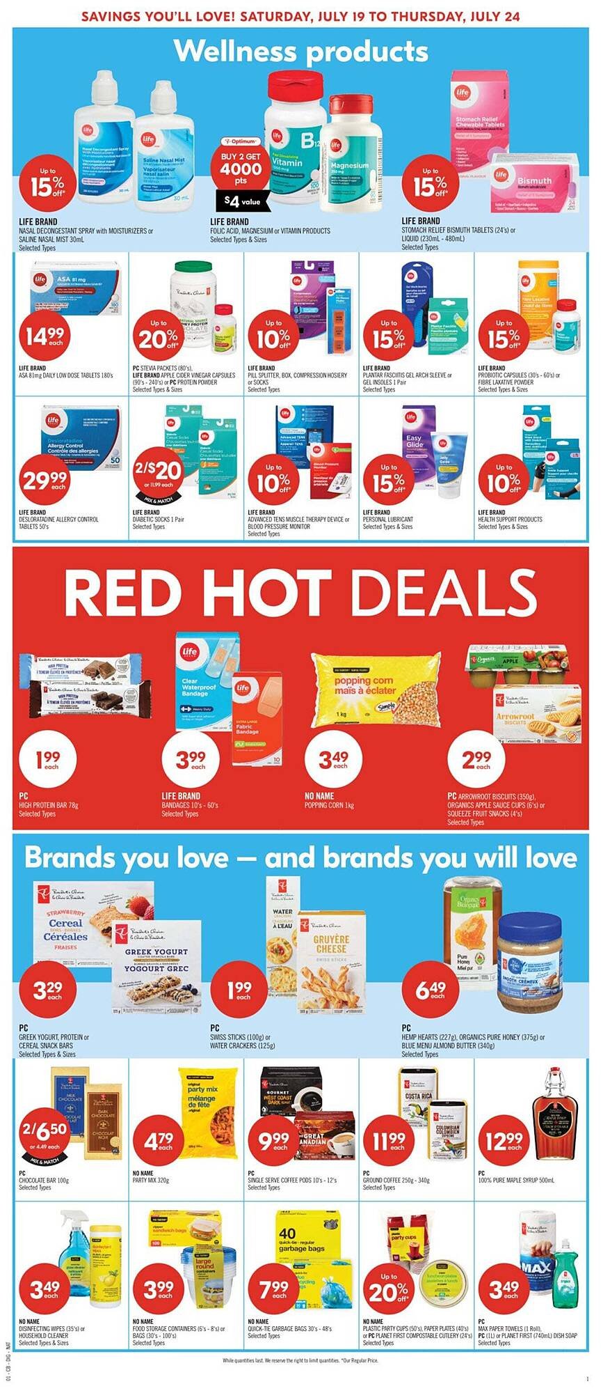 Shoppers Drug Mart flyer