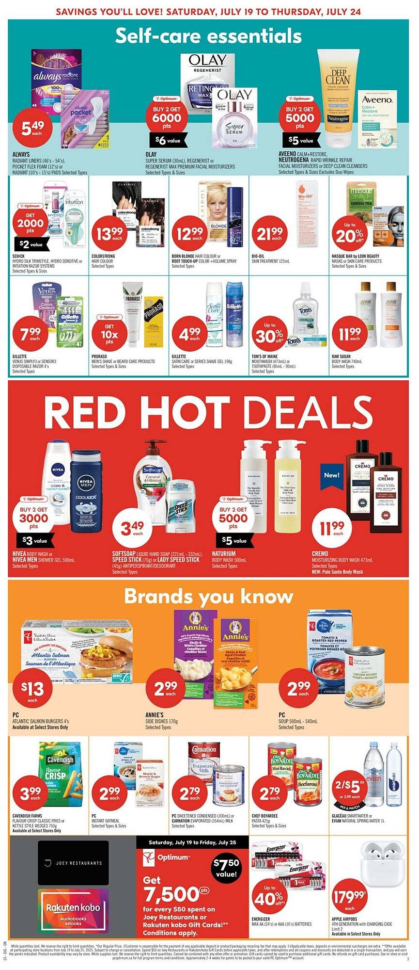 Shoppers Drug Mart flyer