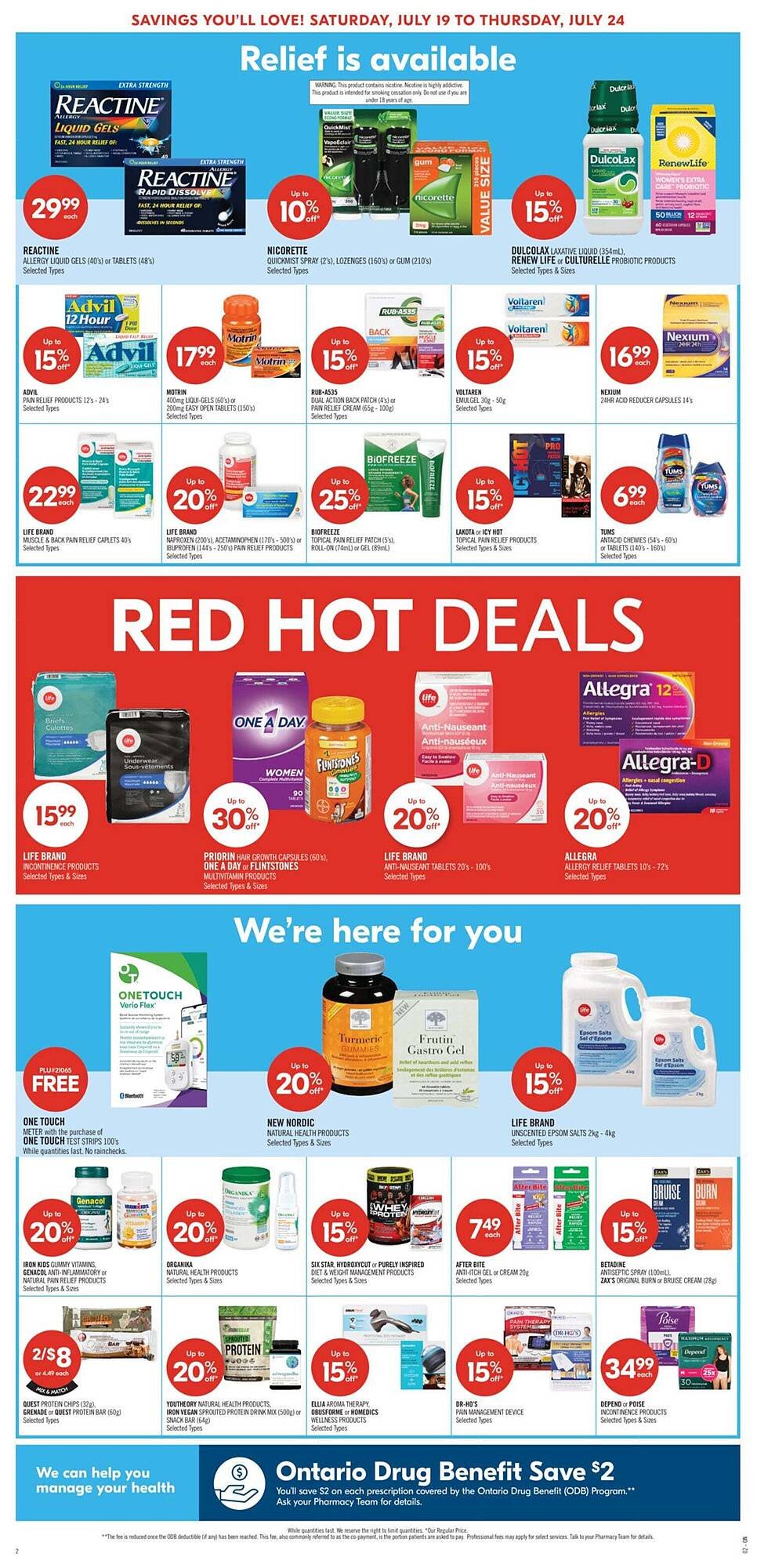 Shoppers Drug Mart flyer
