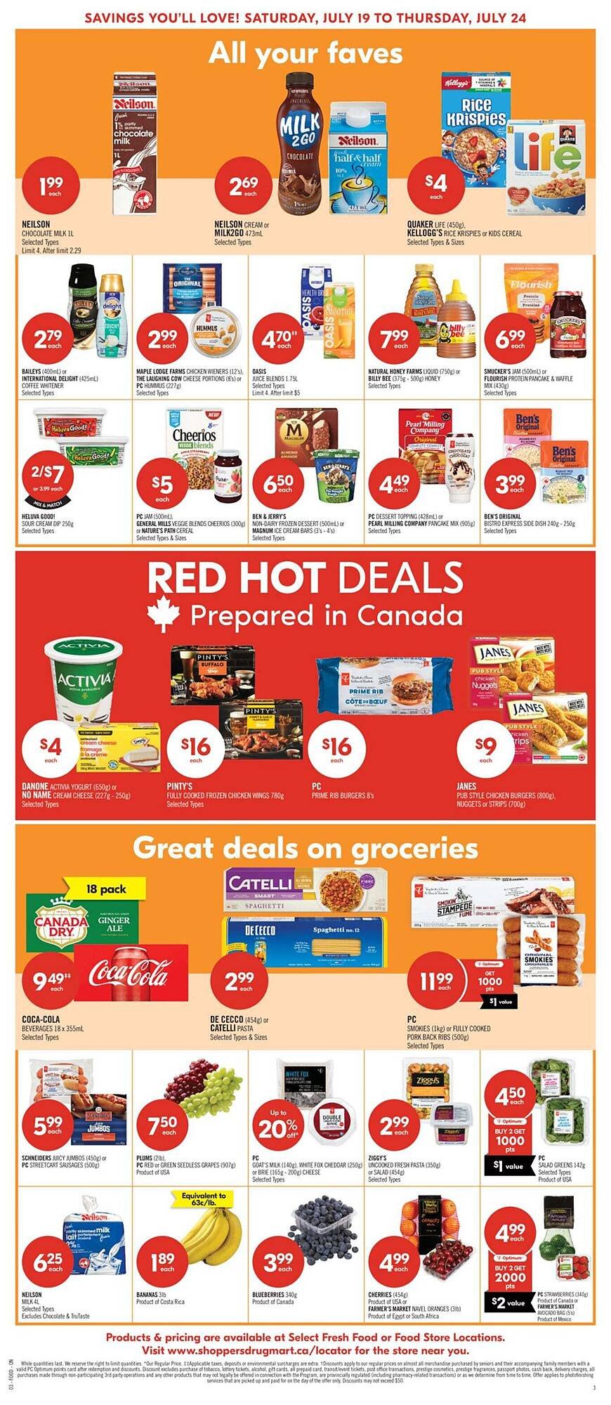 Shoppers Drug Mart flyer