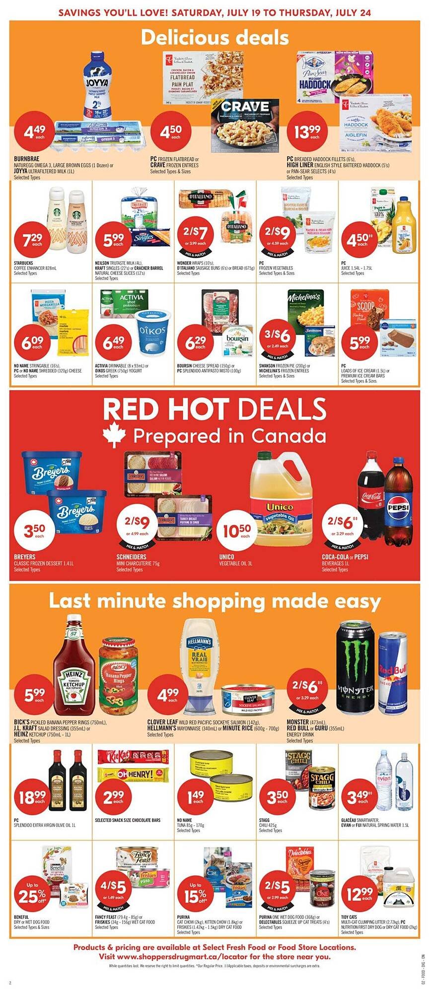 Shoppers Drug Mart flyer