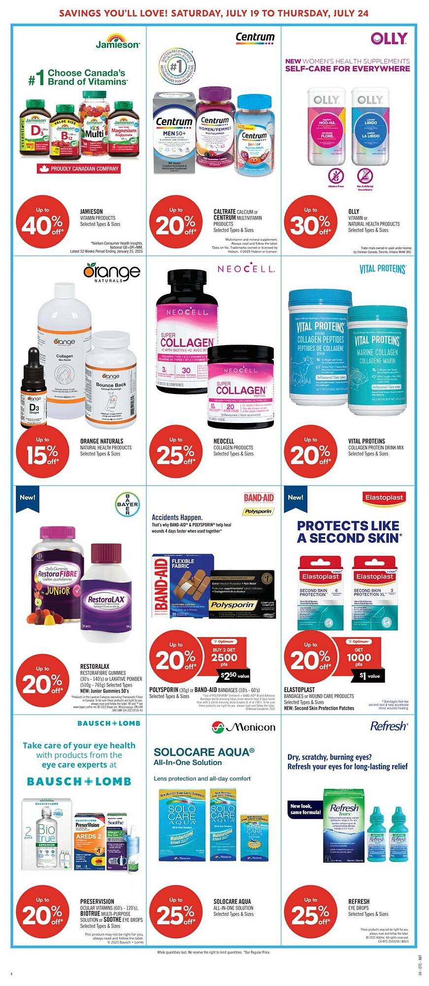 Shoppers Drug Mart flyer