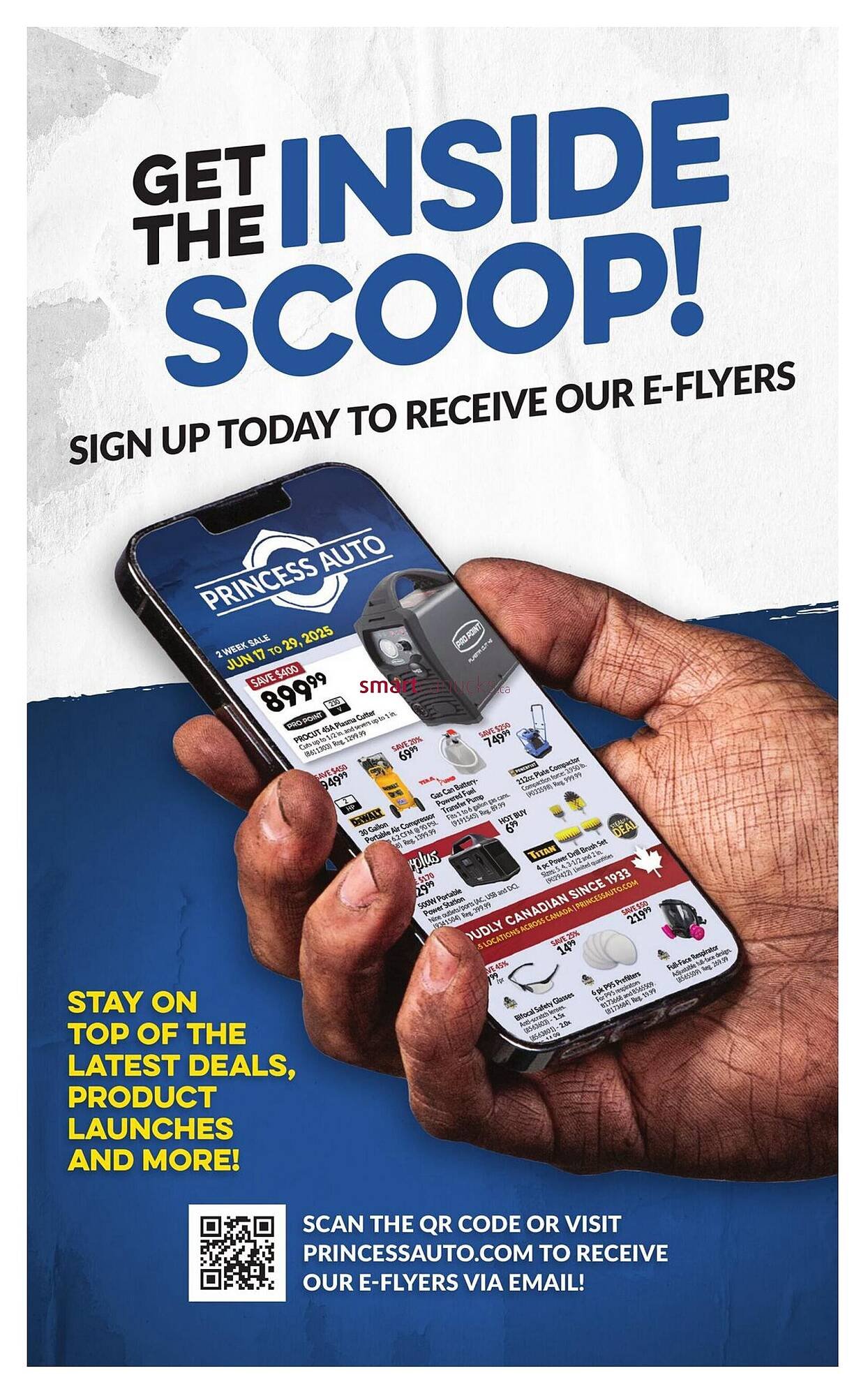 Princess Auto flyer