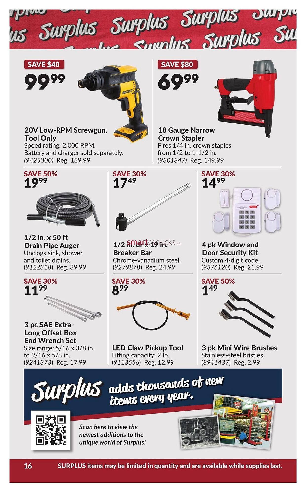 Princess Auto flyer