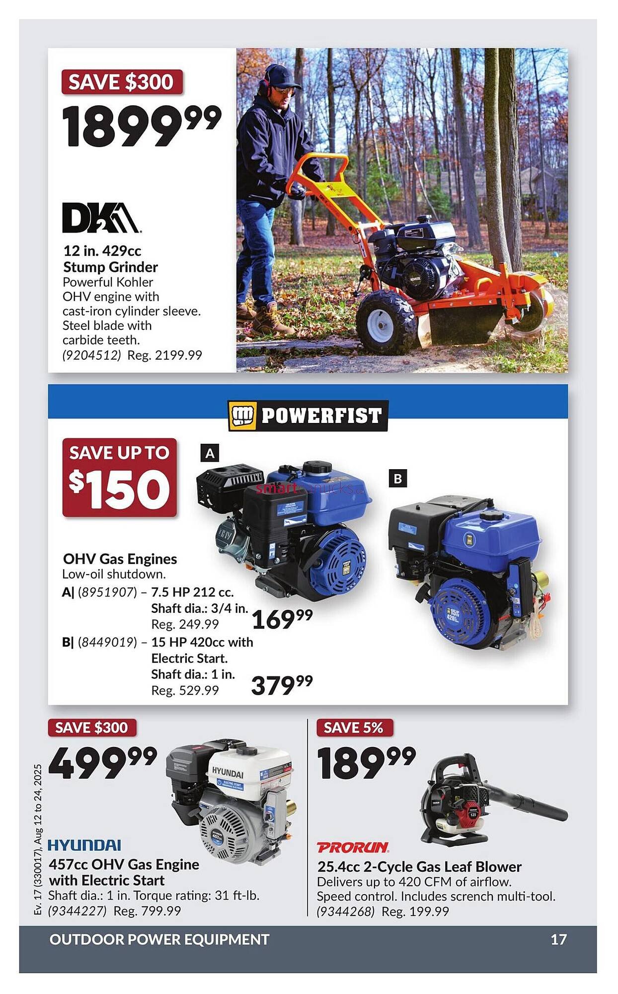 Princess Auto flyer