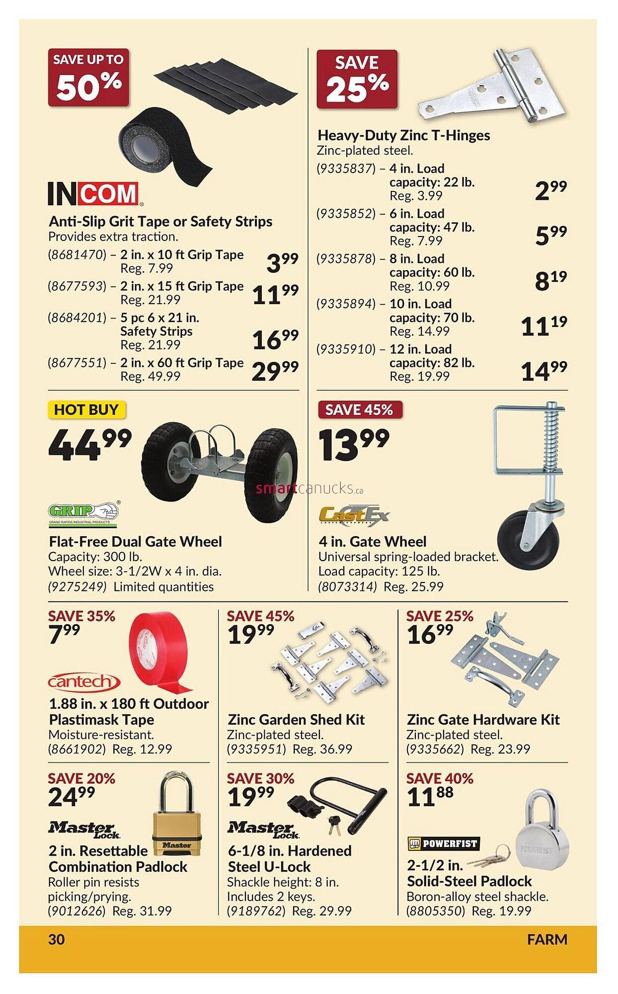 Princess Auto flyer
