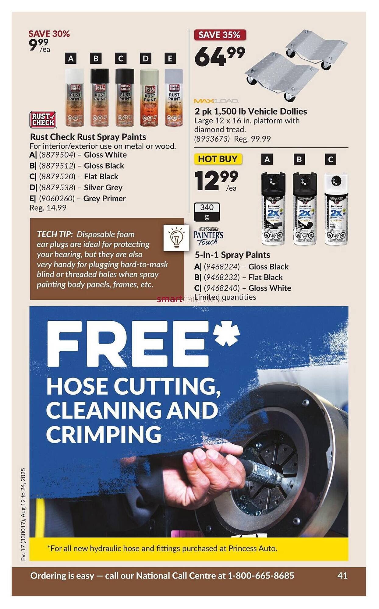 Princess Auto flyer