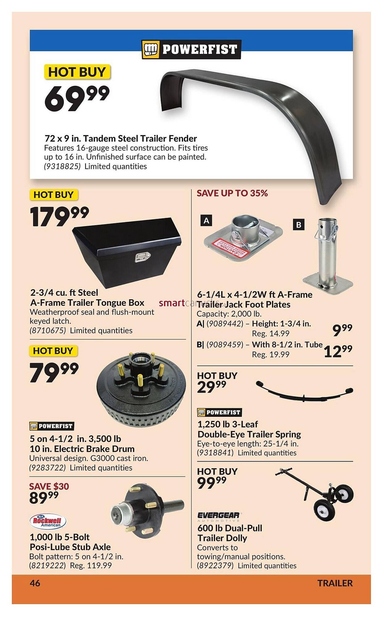 Princess Auto flyer