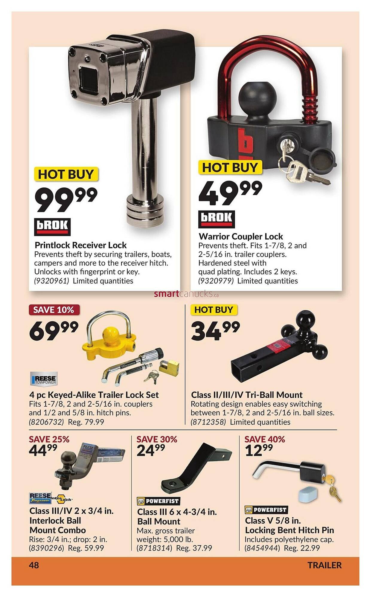 Princess Auto flyer