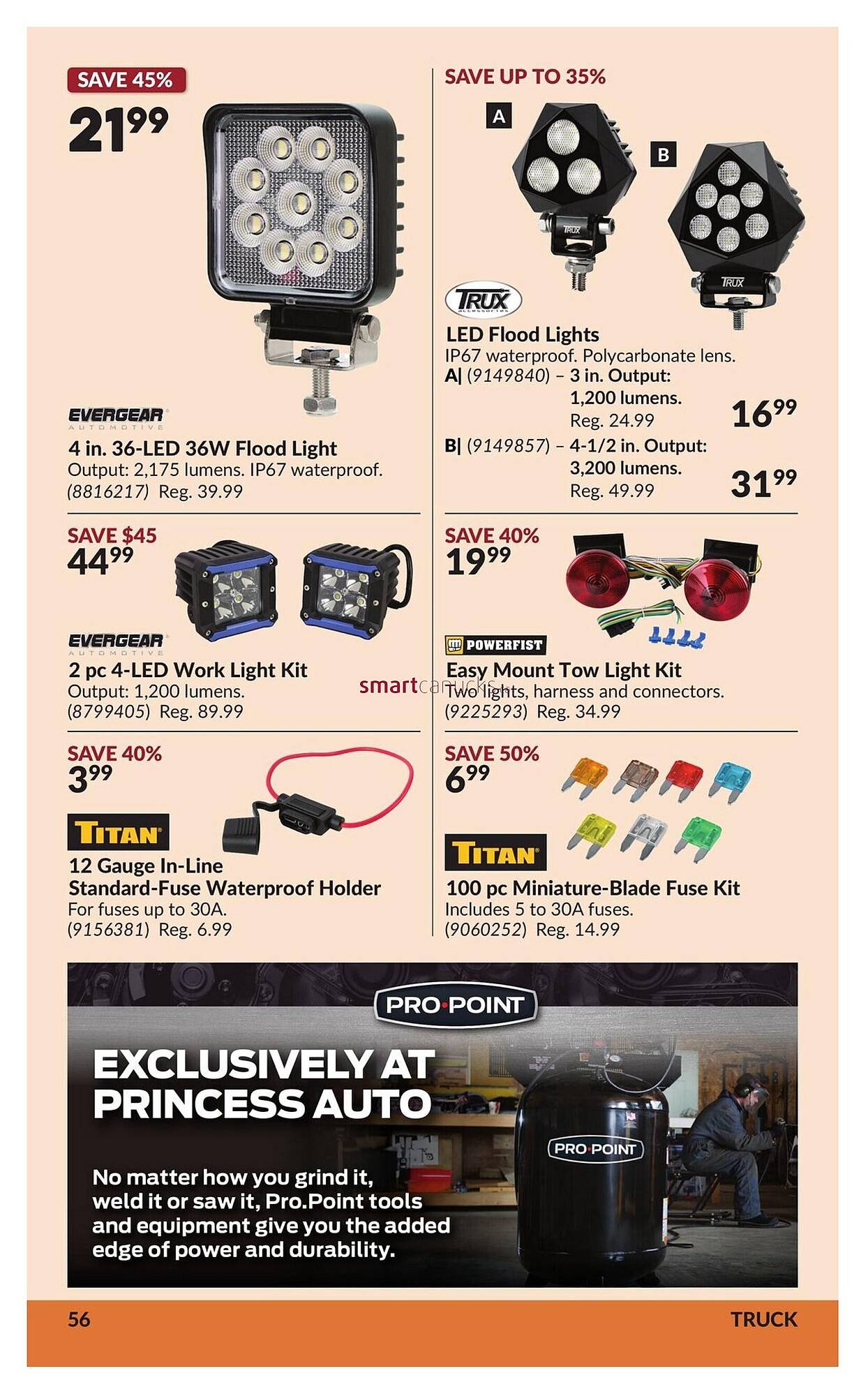 Princess Auto flyer