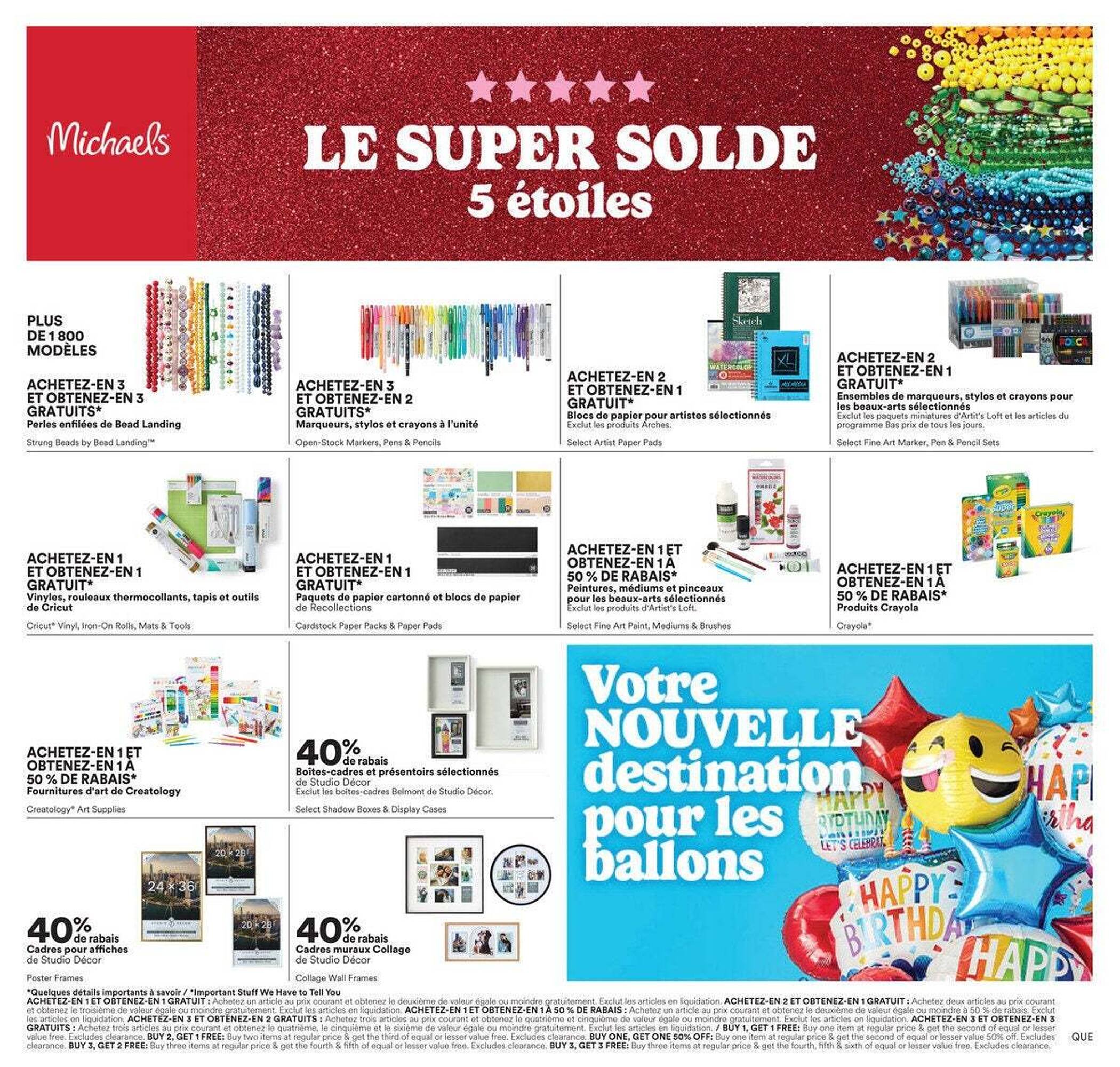 Michaels flyer (2025-08-22 - 2025-08-29) | 1