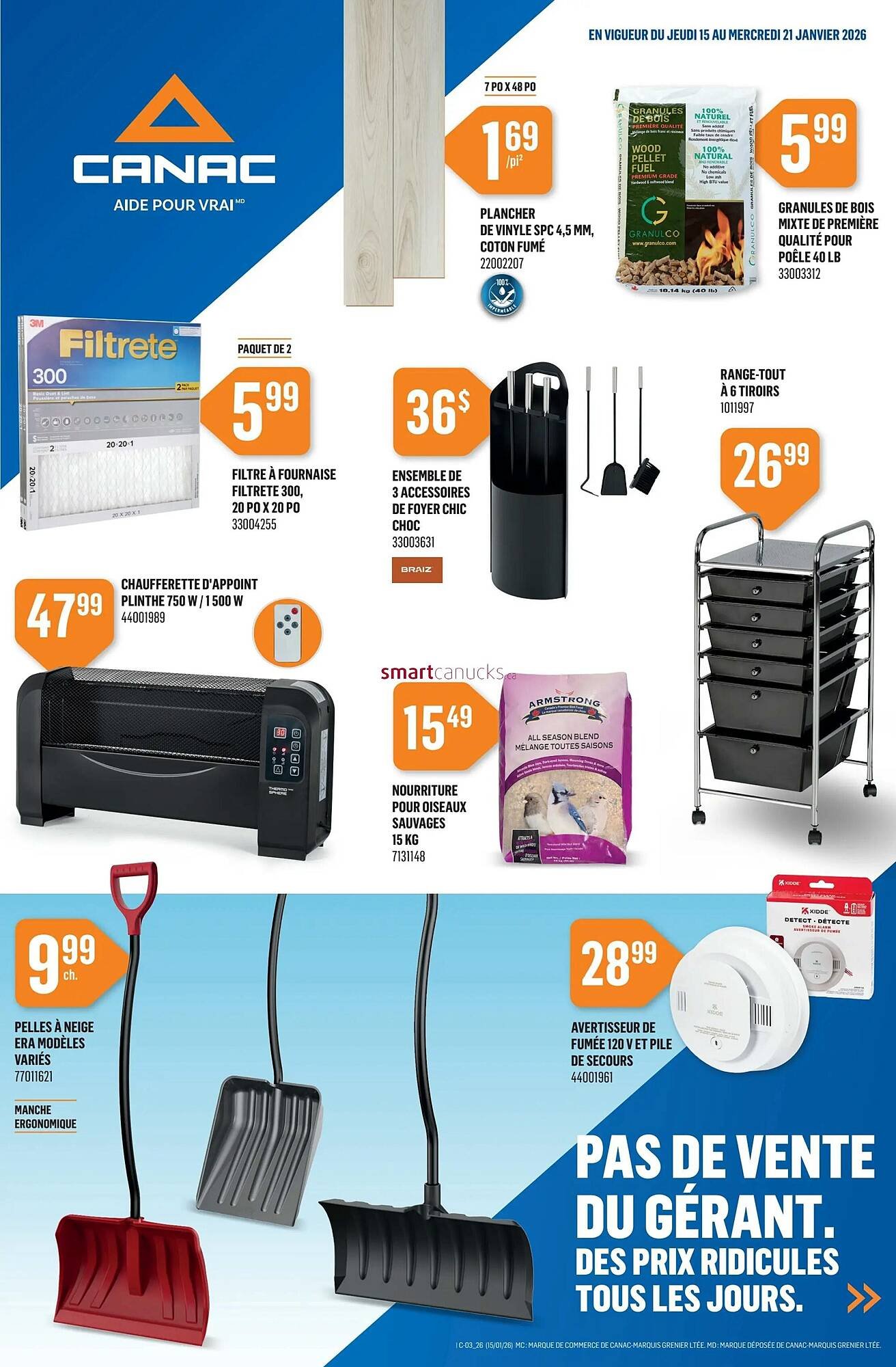 Canac flyer (2026-01-15 - 2026-01-21) | 1