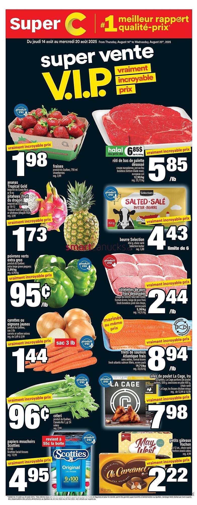 Super C flyer (2025-08-14 - 2025-08-27) | 1
