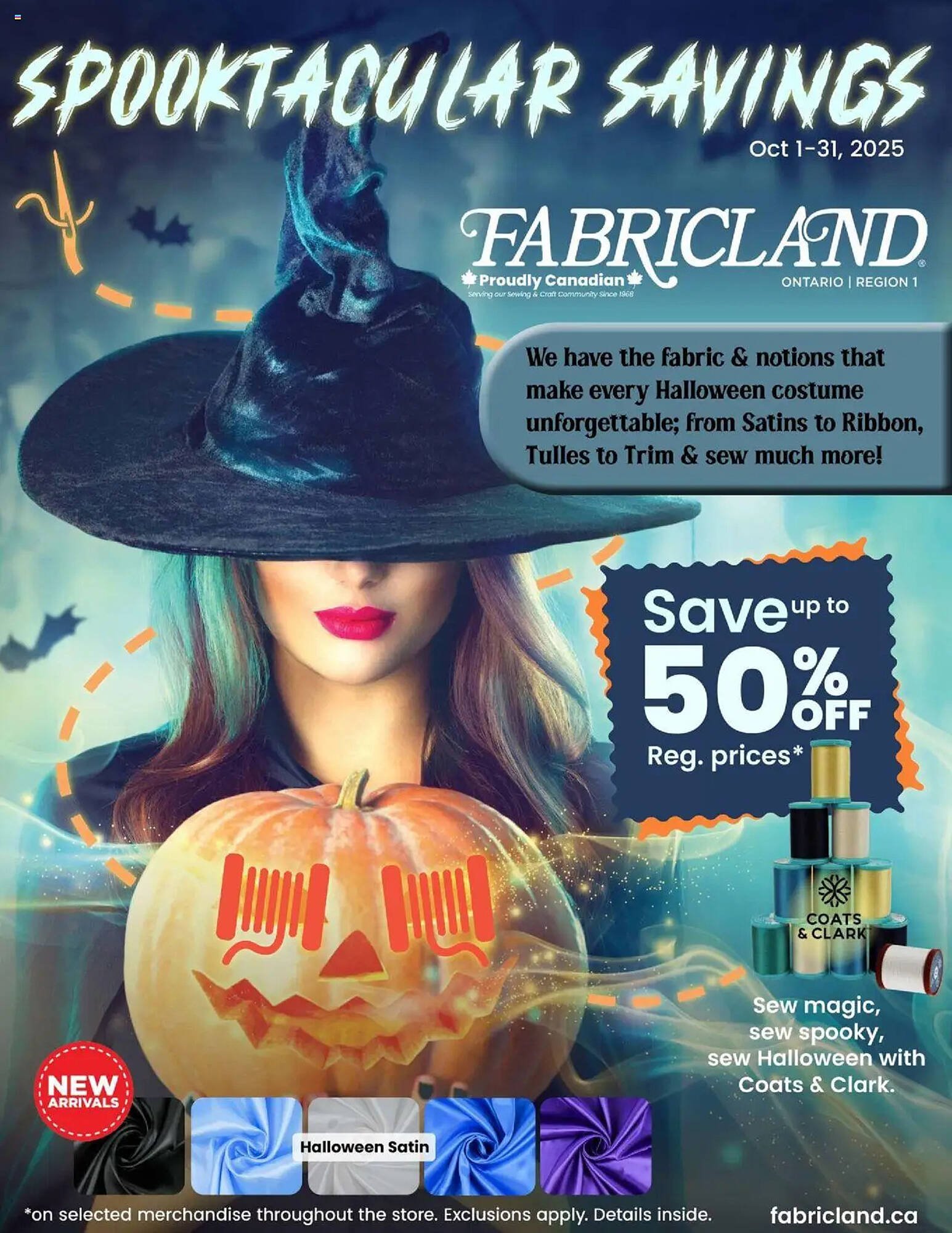 Fabricland flyer (2025-10-01 - 2025-11-01) | 1