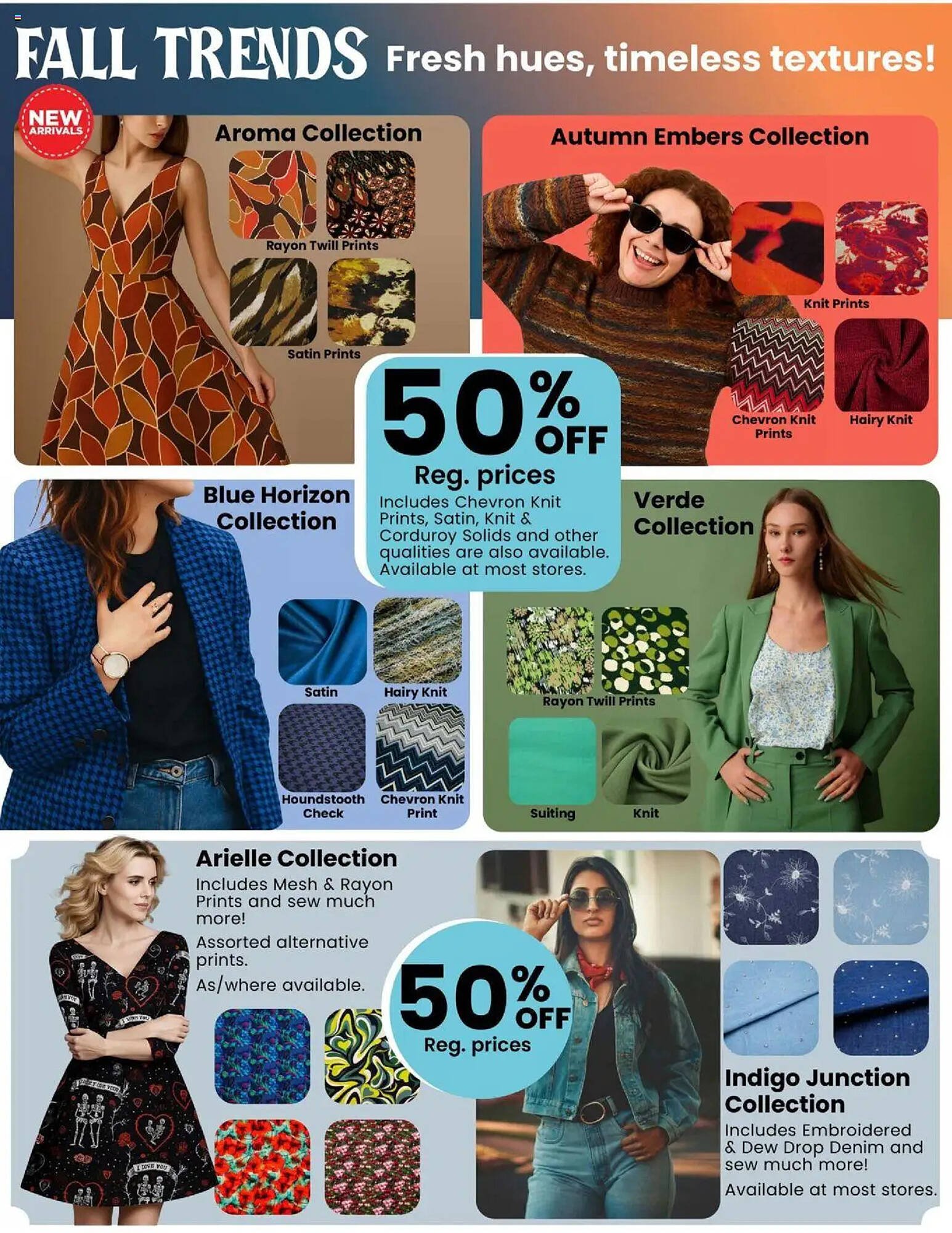 Fabricland flyer