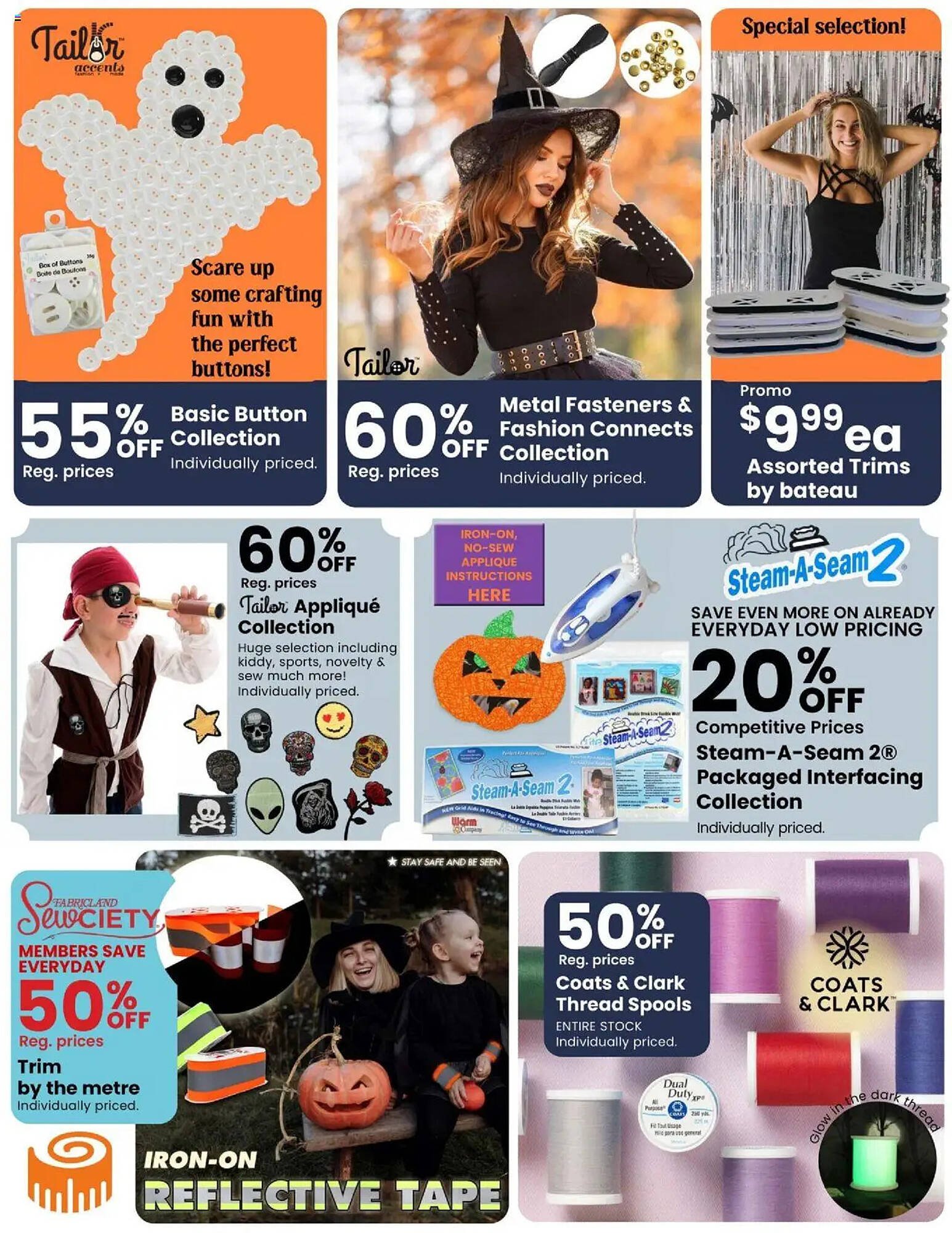 Fabricland flyer