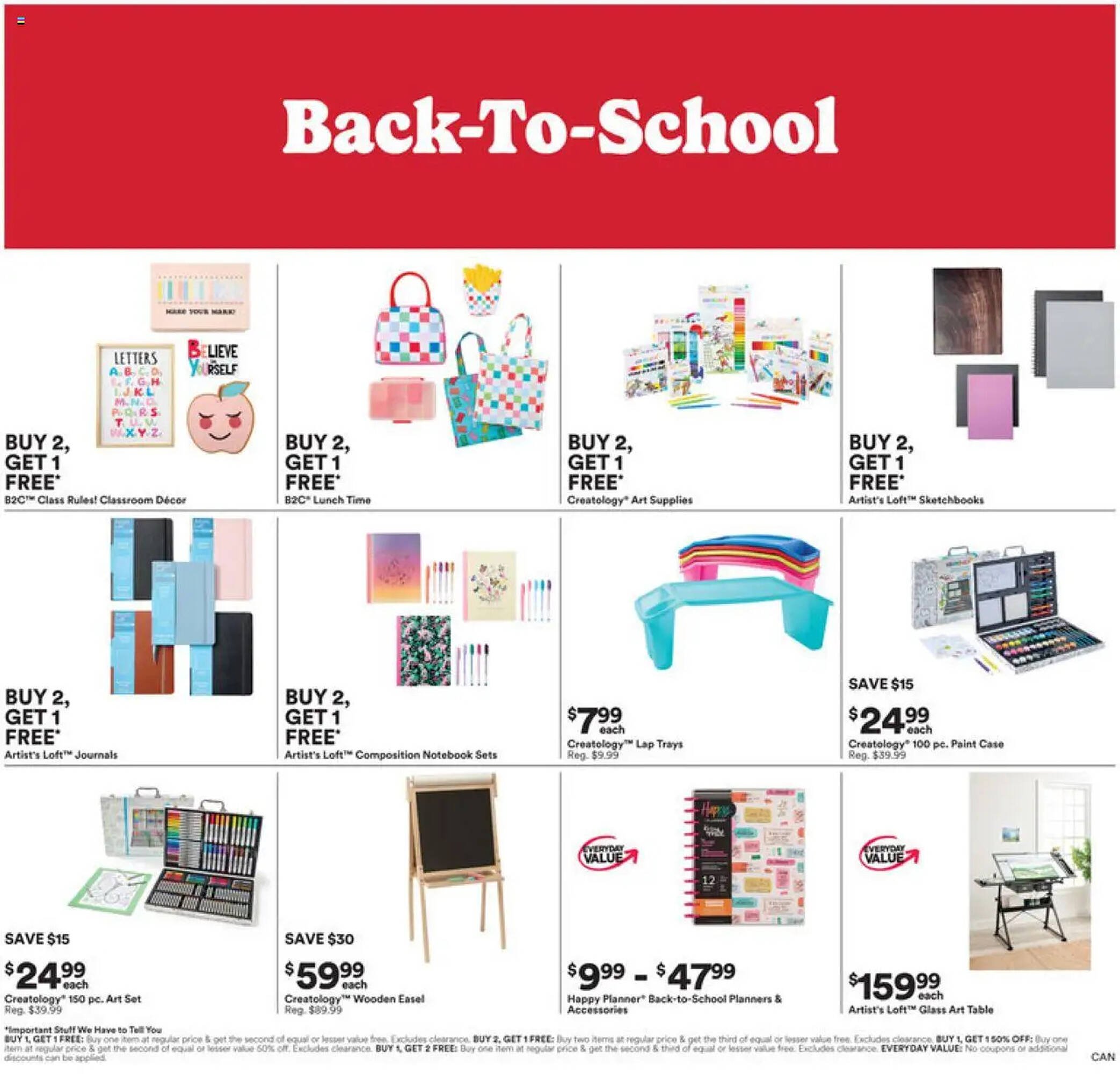 Michaels flyer
