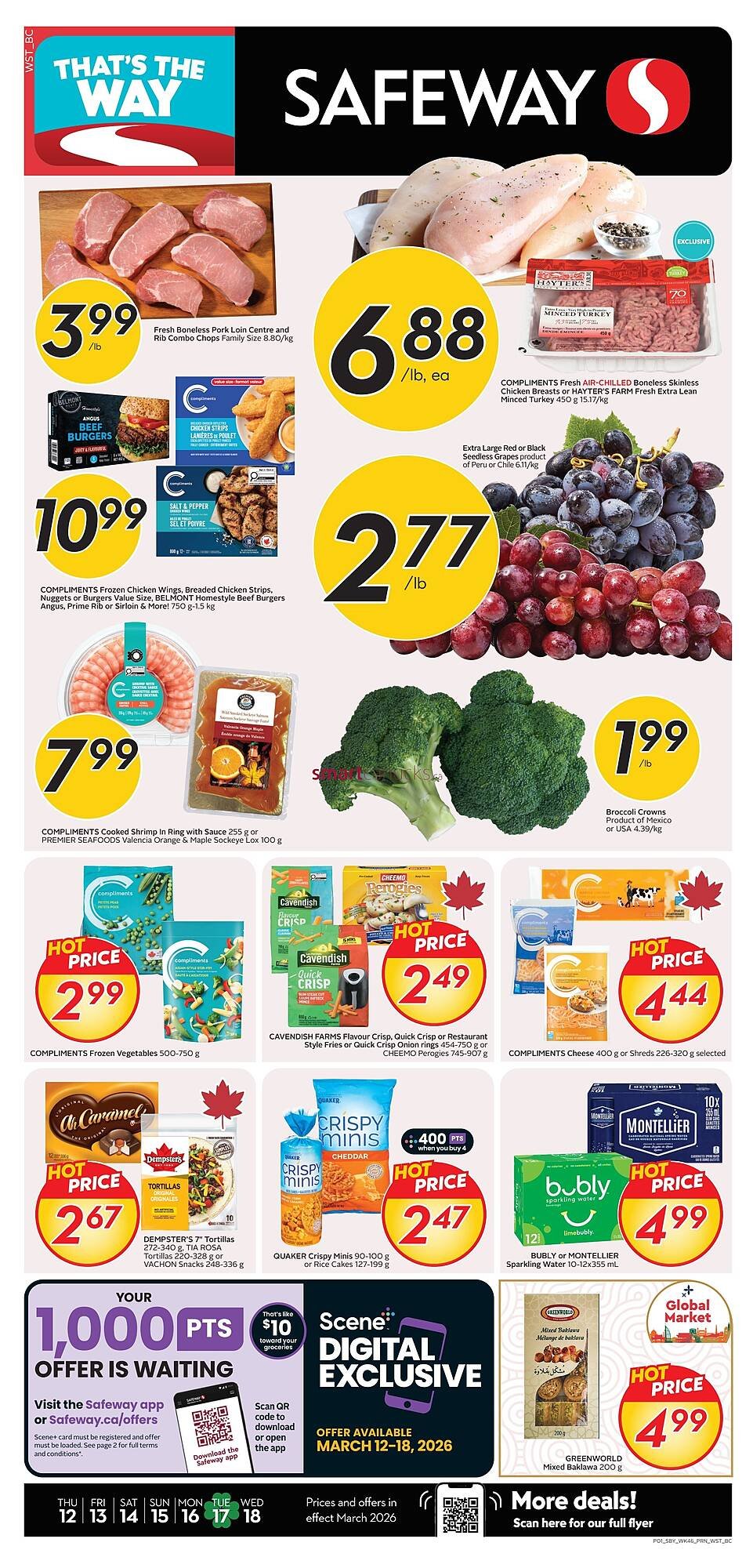 Safeway flyer (2026-03-12 - 2026-03-18) | 1