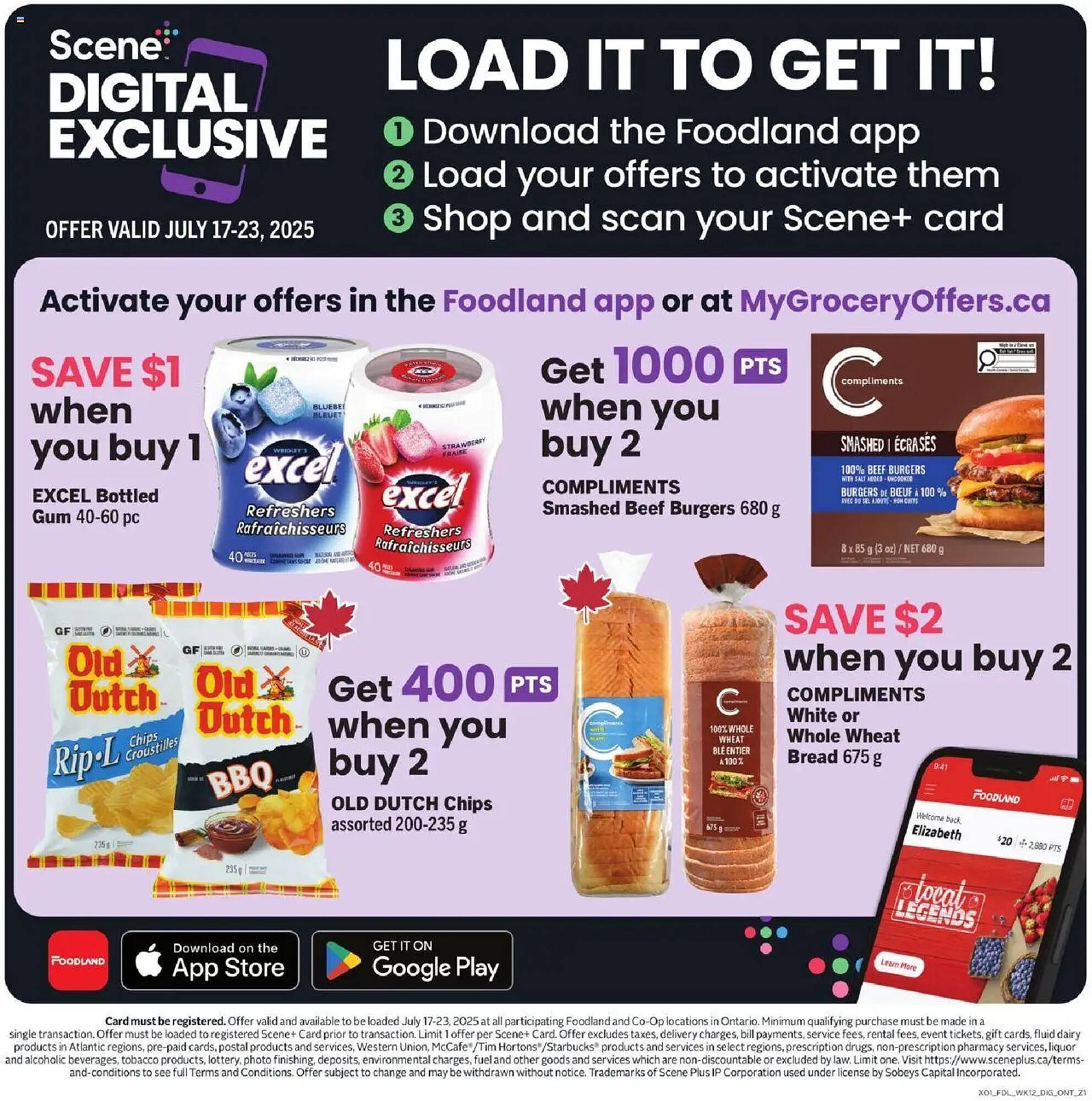 Foodland flyer