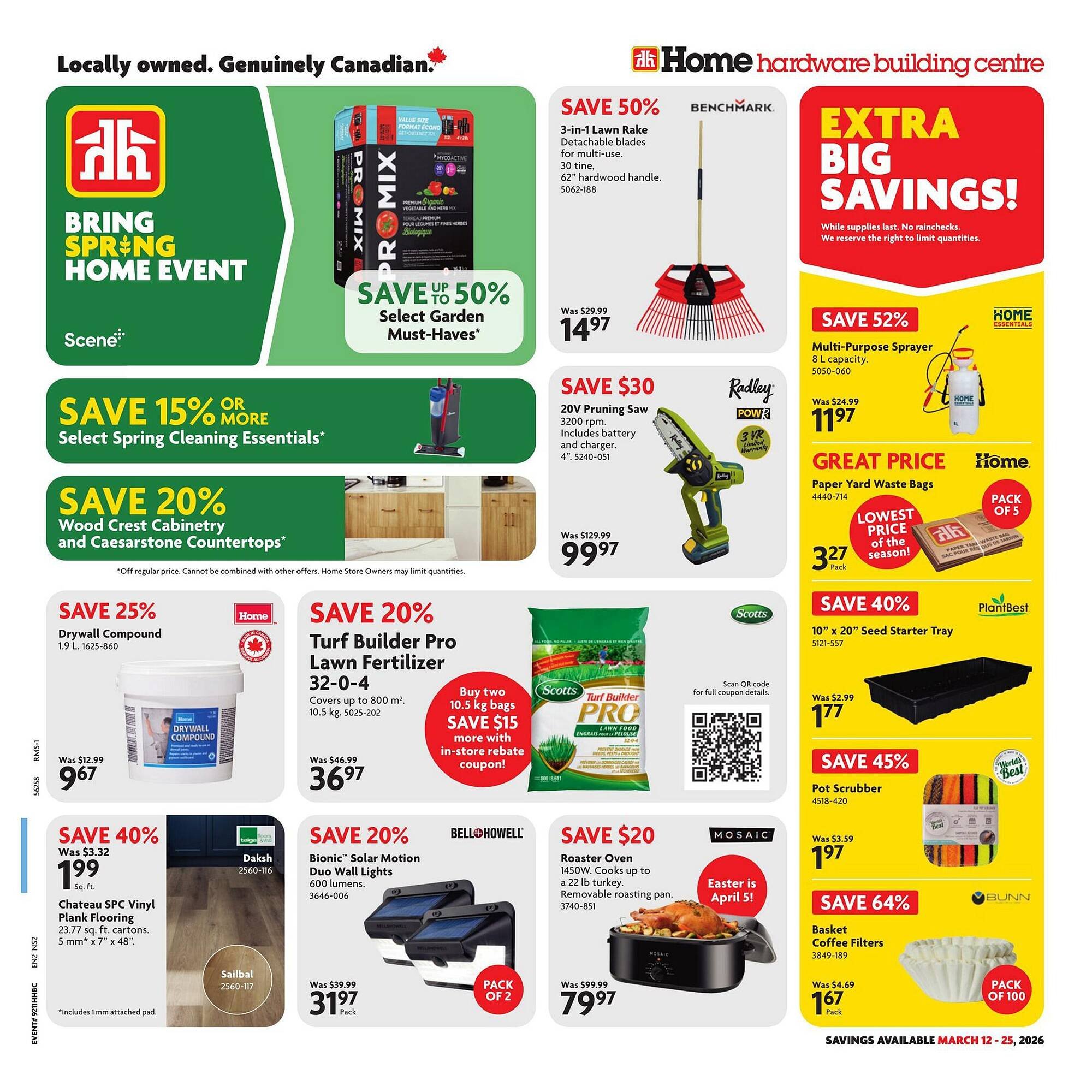 Home Hardware flyer (2026-03-12 - 2026-03-25) | 1