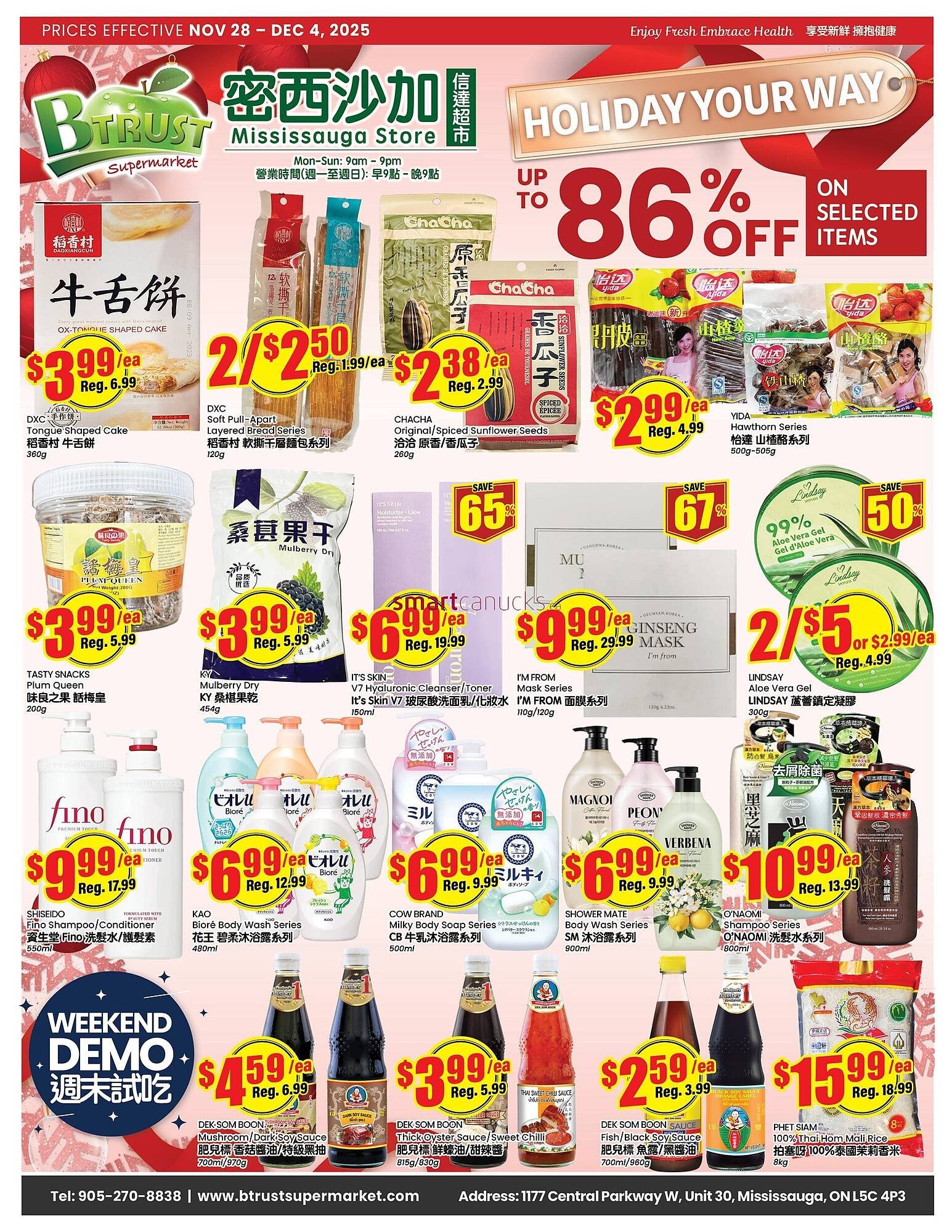 Btrust Supermarket flyer