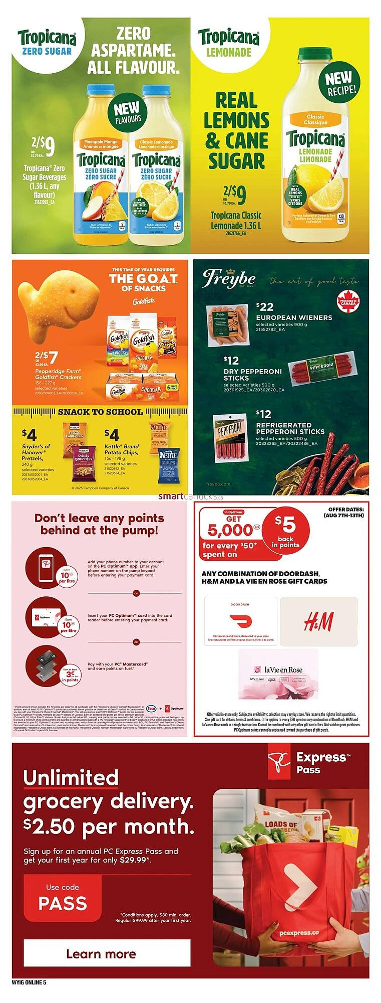 Independent Grocer flyer