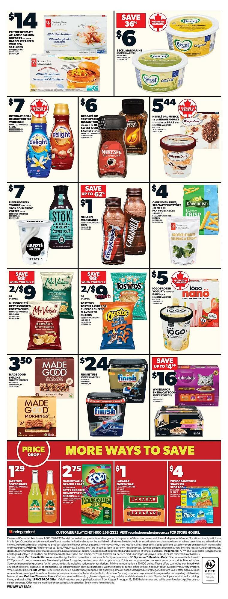 Independent Grocer flyer