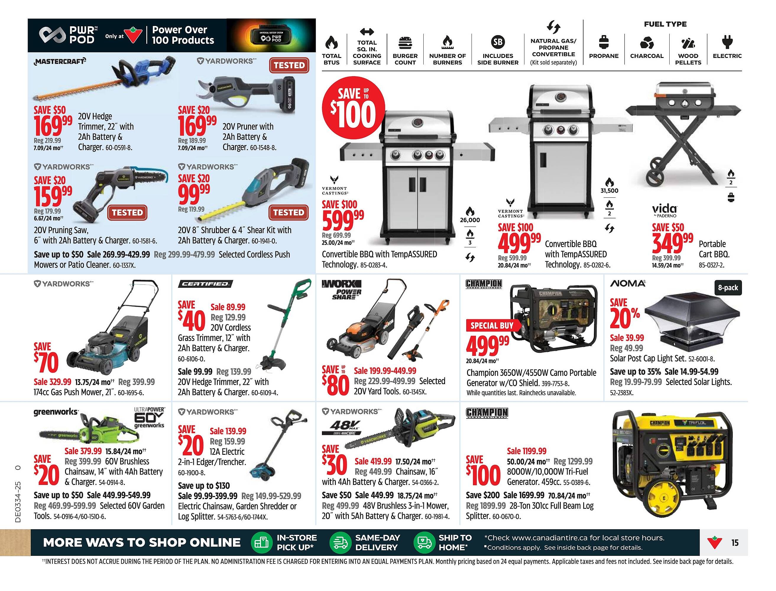 Canadian Tire flyer
