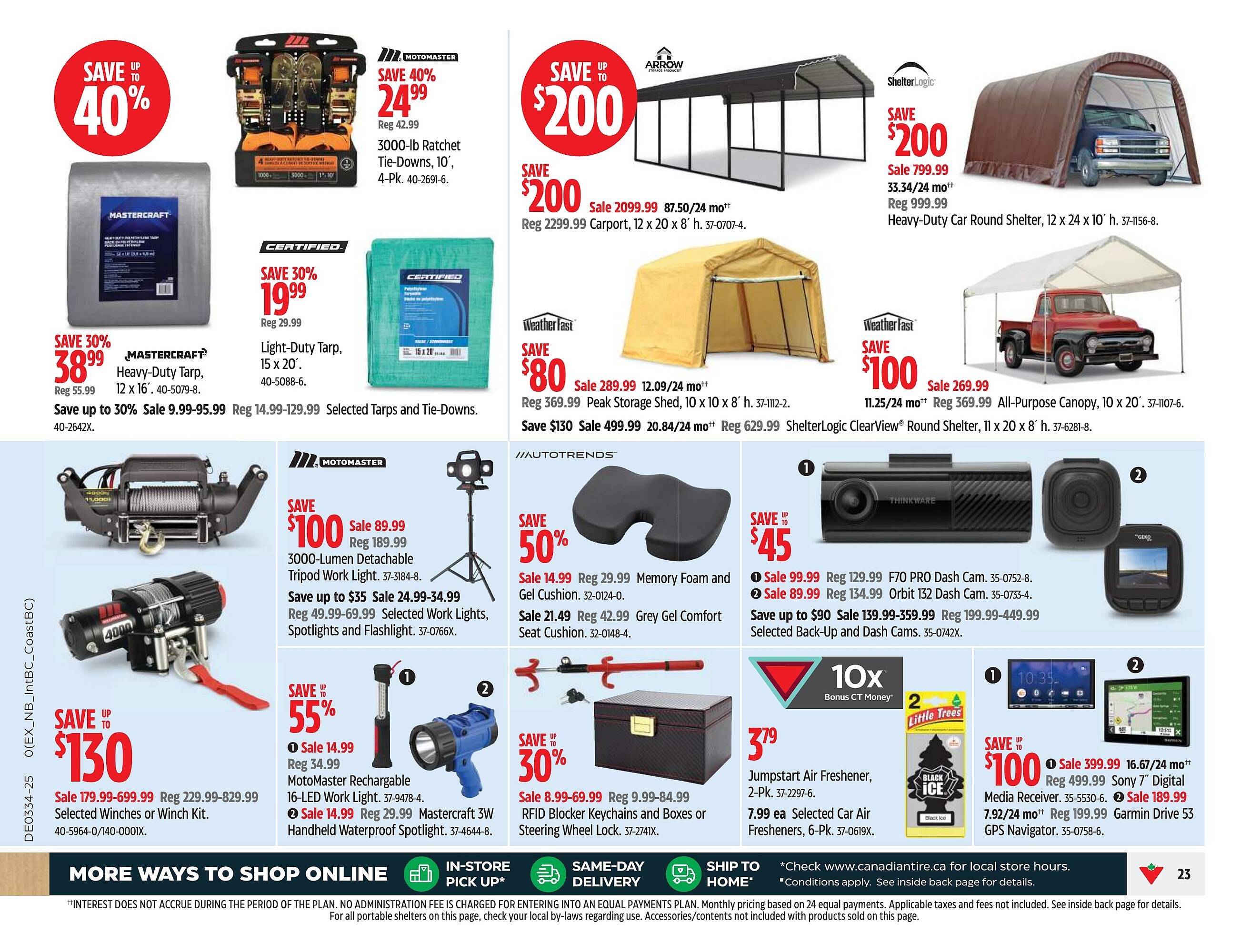 Canadian Tire flyer