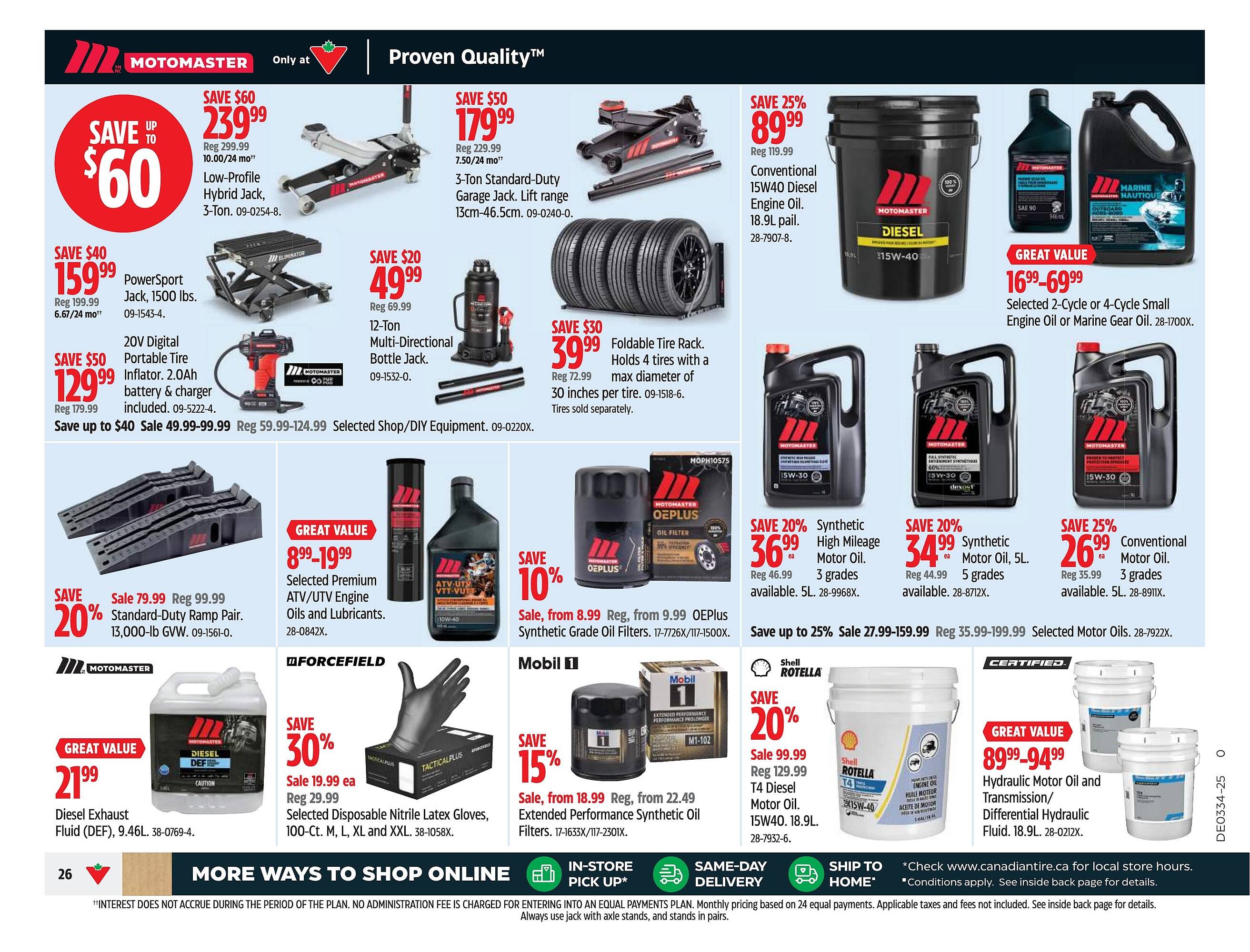 Canadian Tire flyer