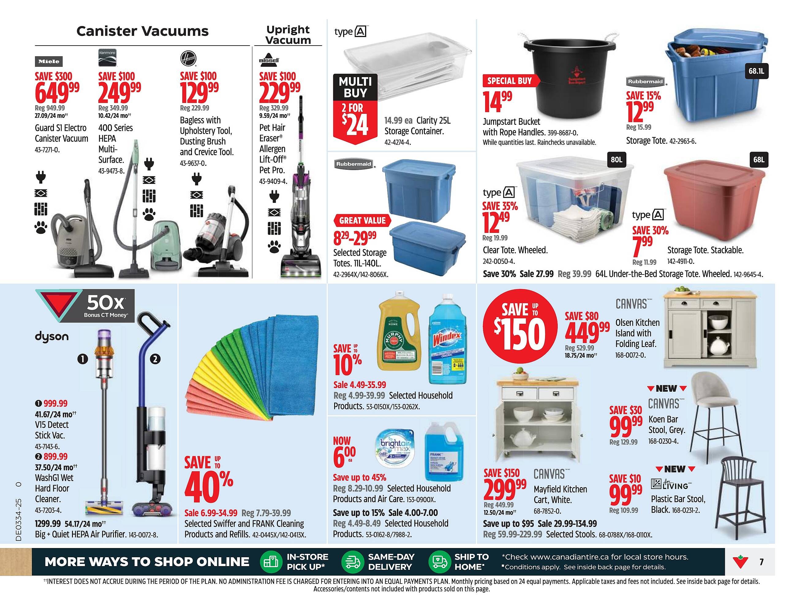 Canadian Tire flyer