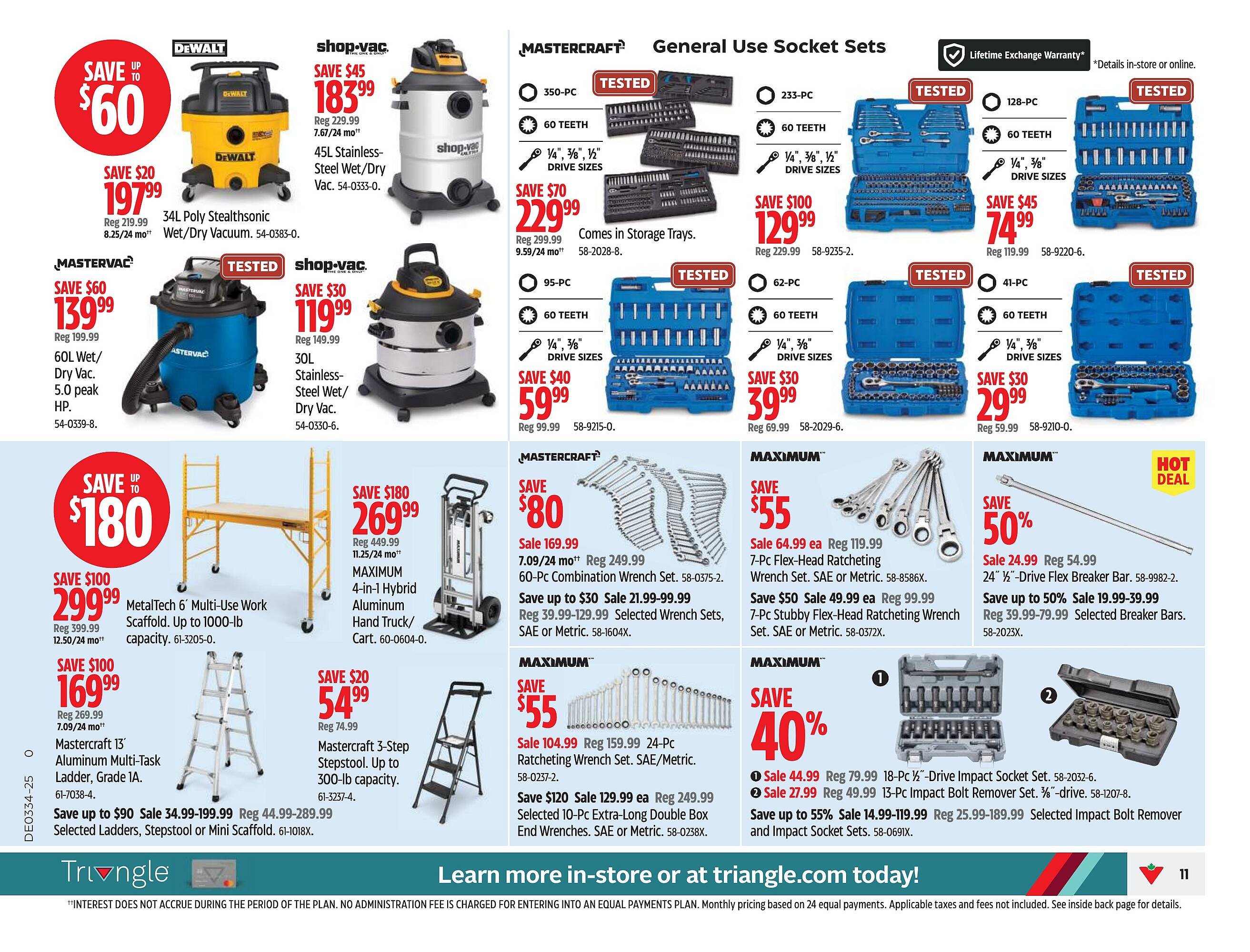 Canadian Tire flyer
