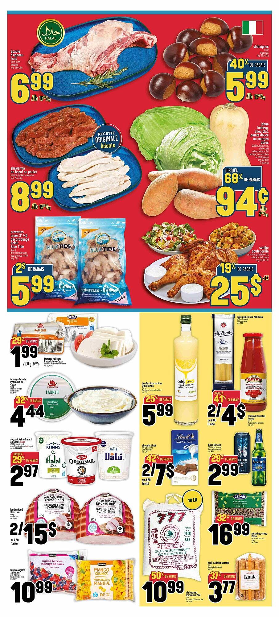 Marché Adonis flyer