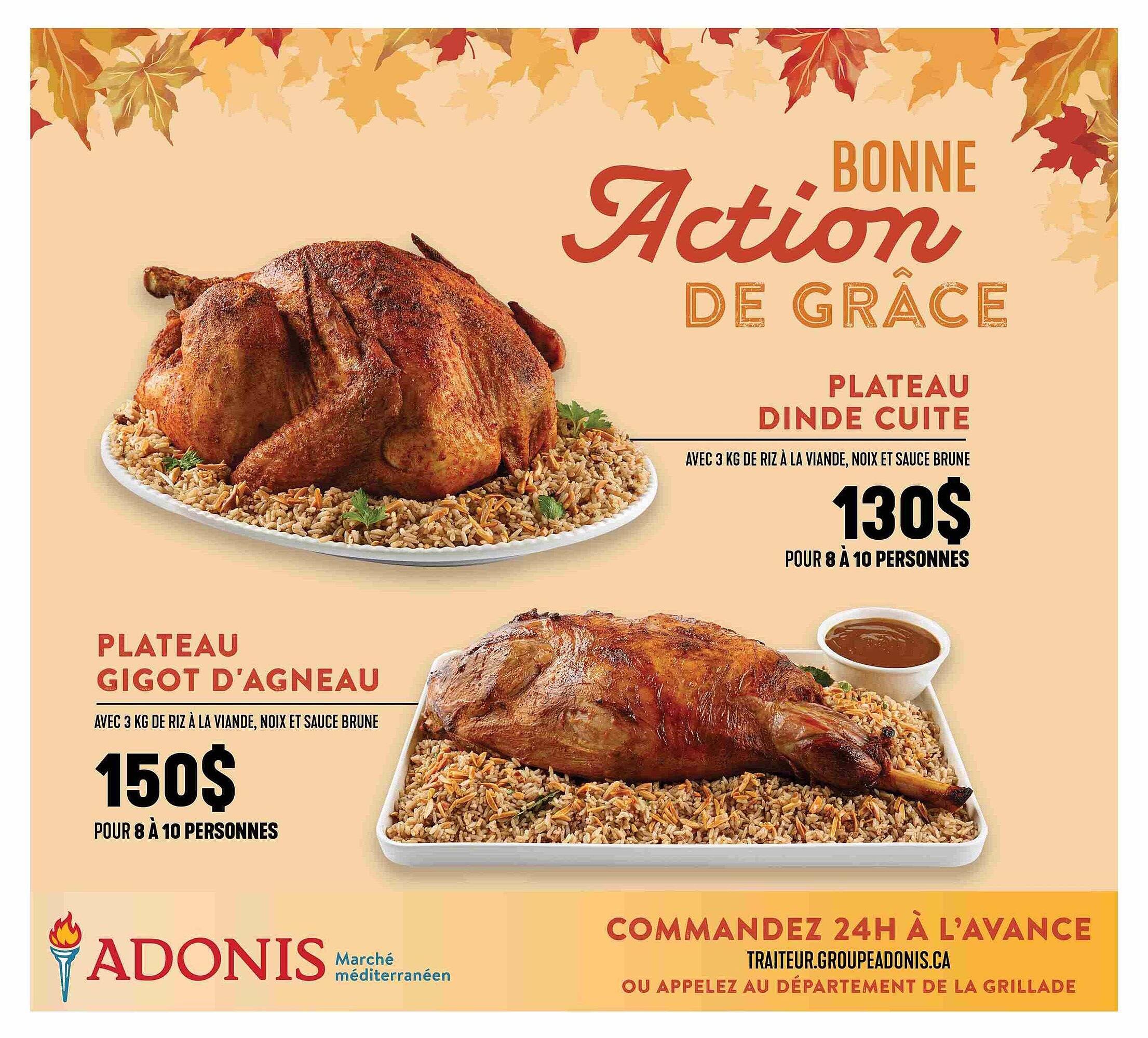 Marché Adonis flyer
