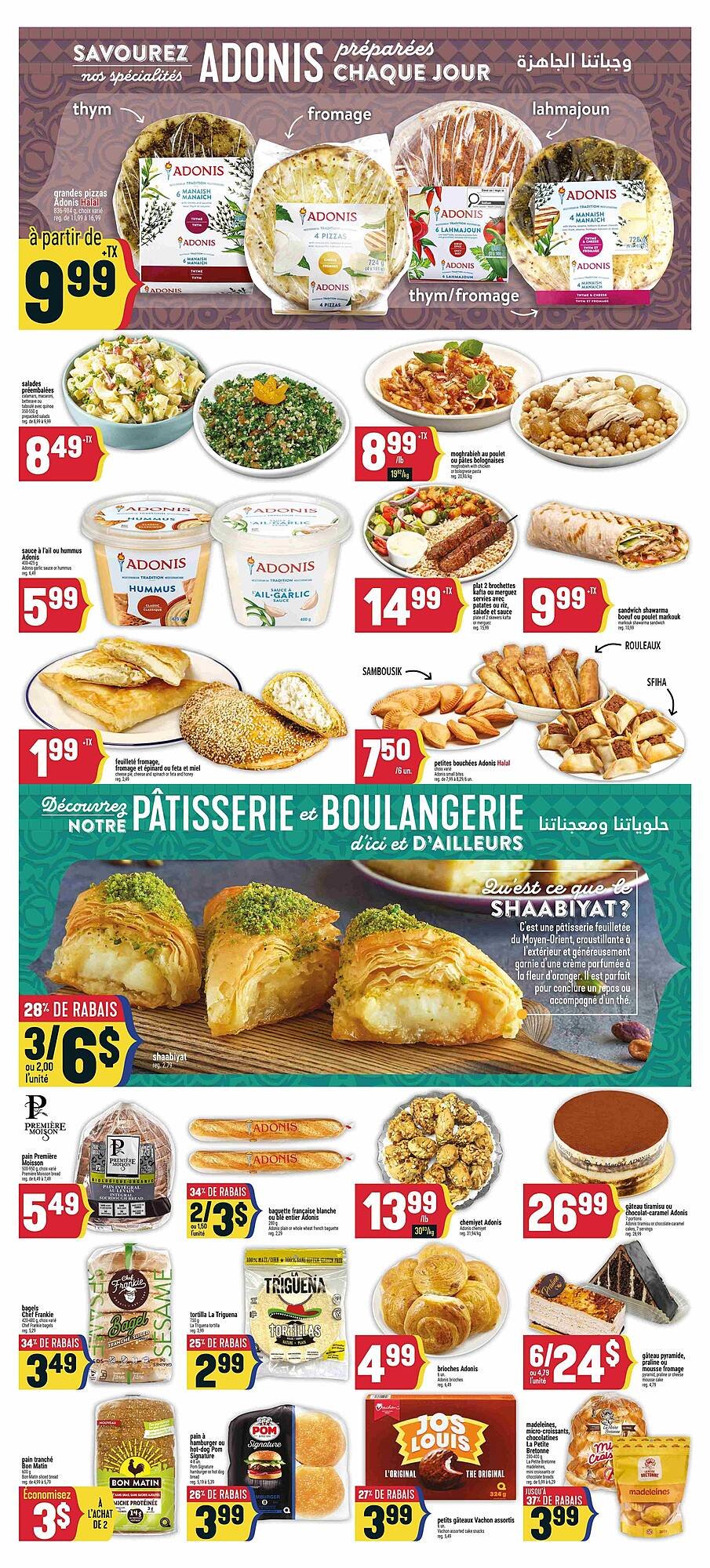 Marché Adonis flyer
