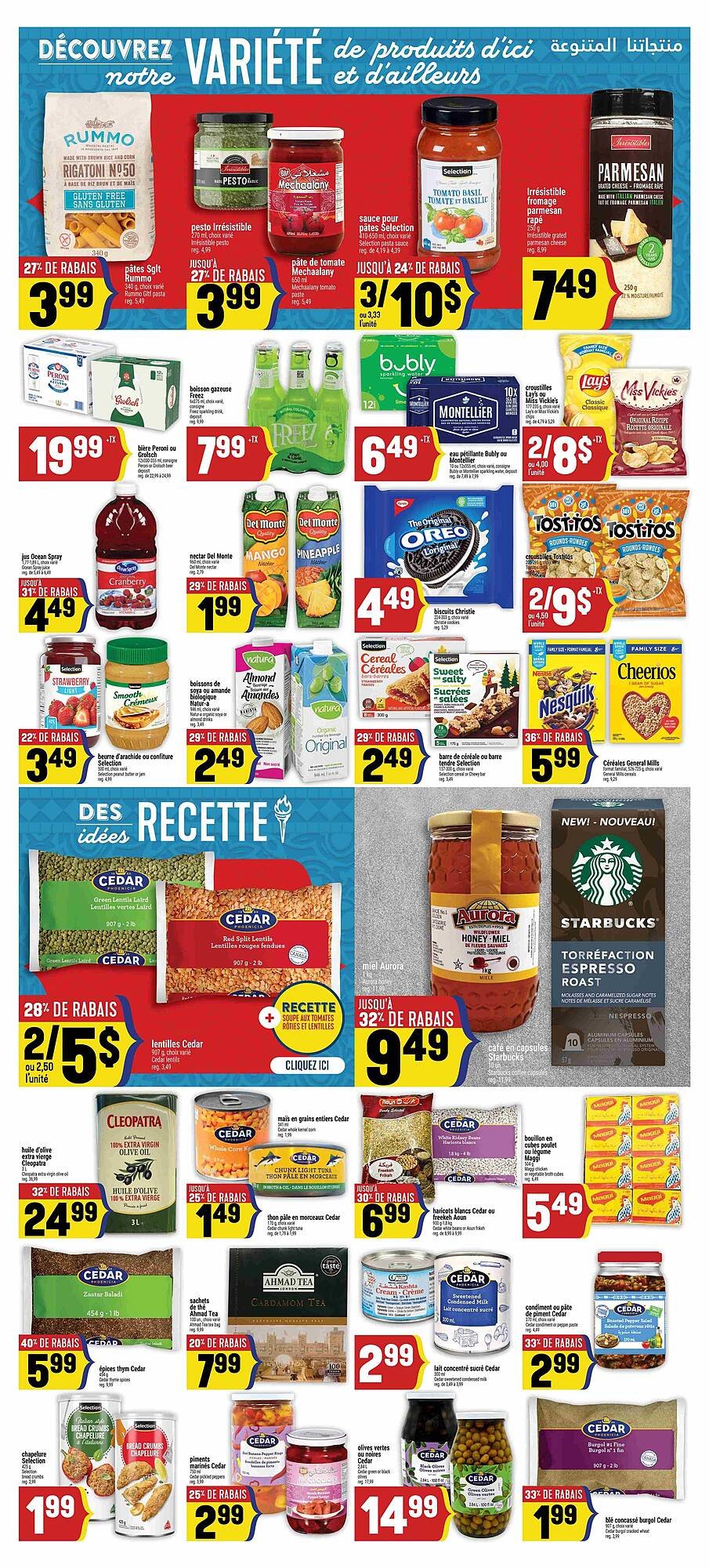 Marché Adonis flyer