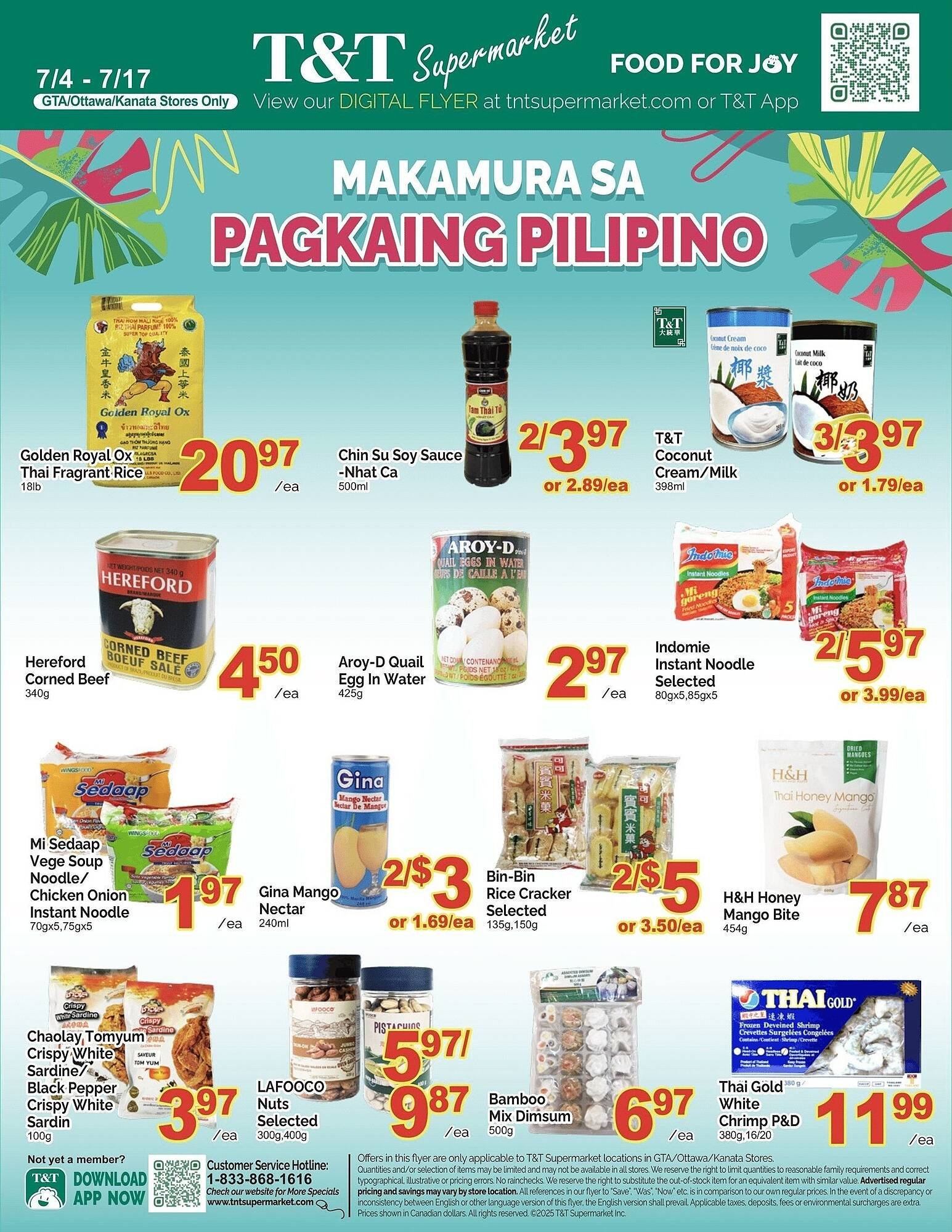 T&T Supermarket flyer