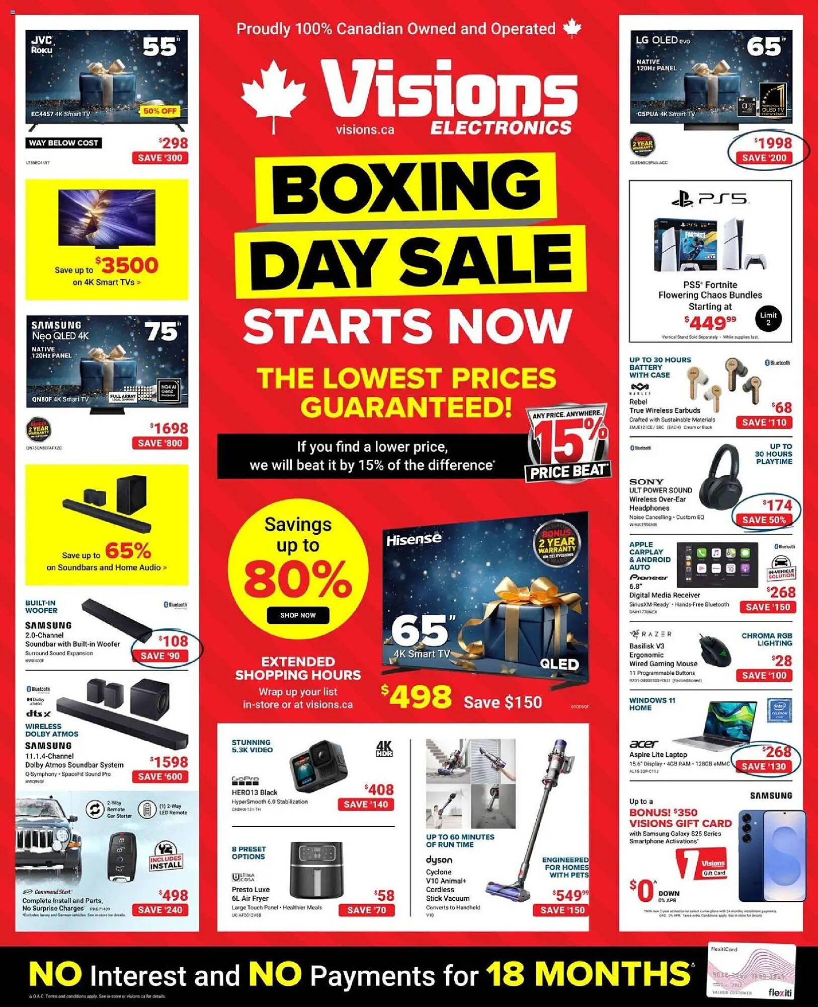 Visions Electronics flyer (2025-12-19 - 2025-12-25) | 1
