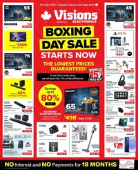 Visions Electronics flyer