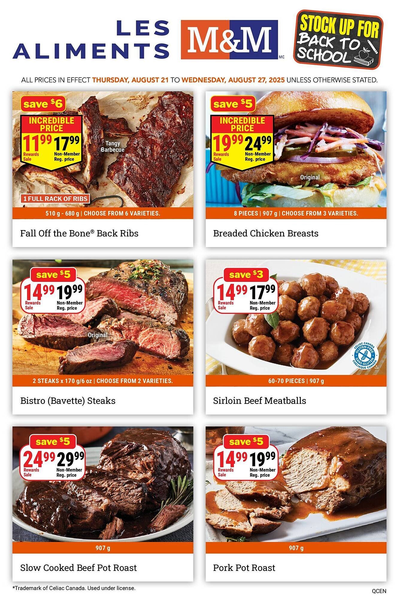 M &amp; M Food Market flyer (2025-08-21 - 2025-08-28) | 1