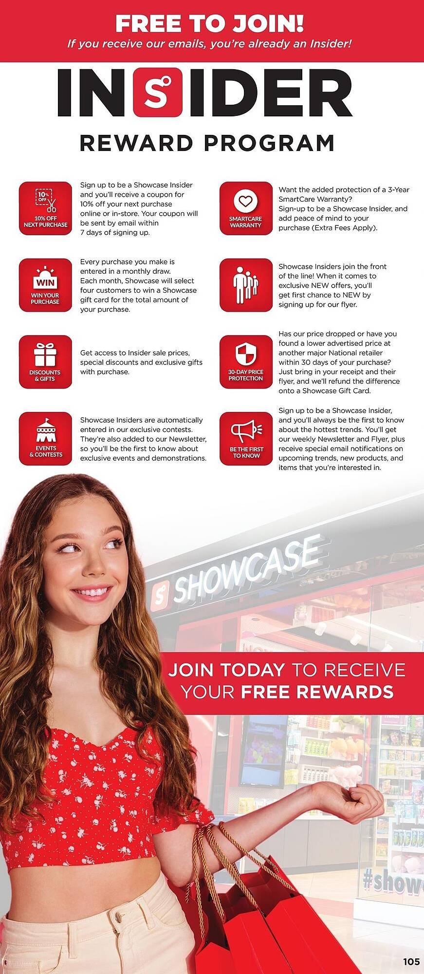 Showcase flyer