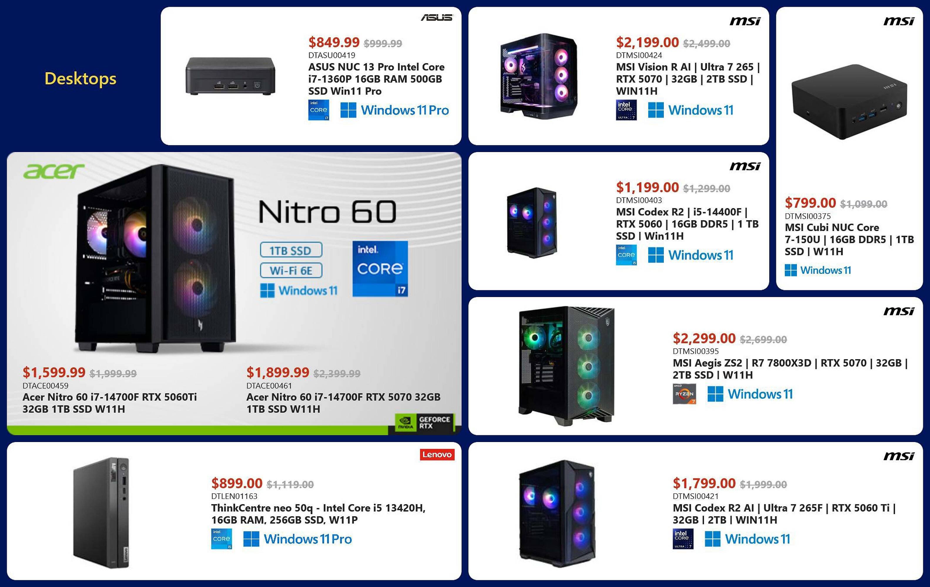 Canada Computers flyer