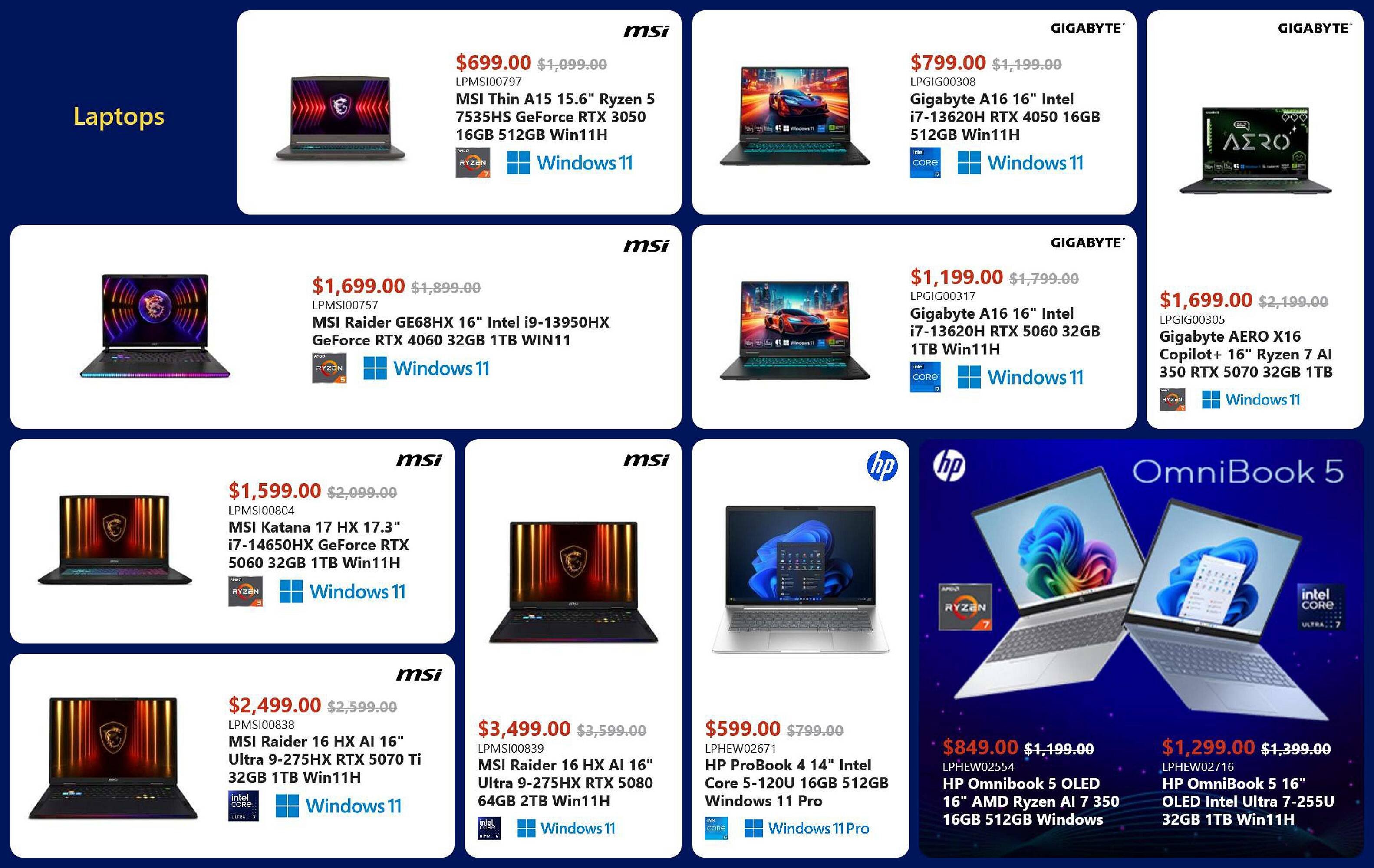 Canada Computers flyer