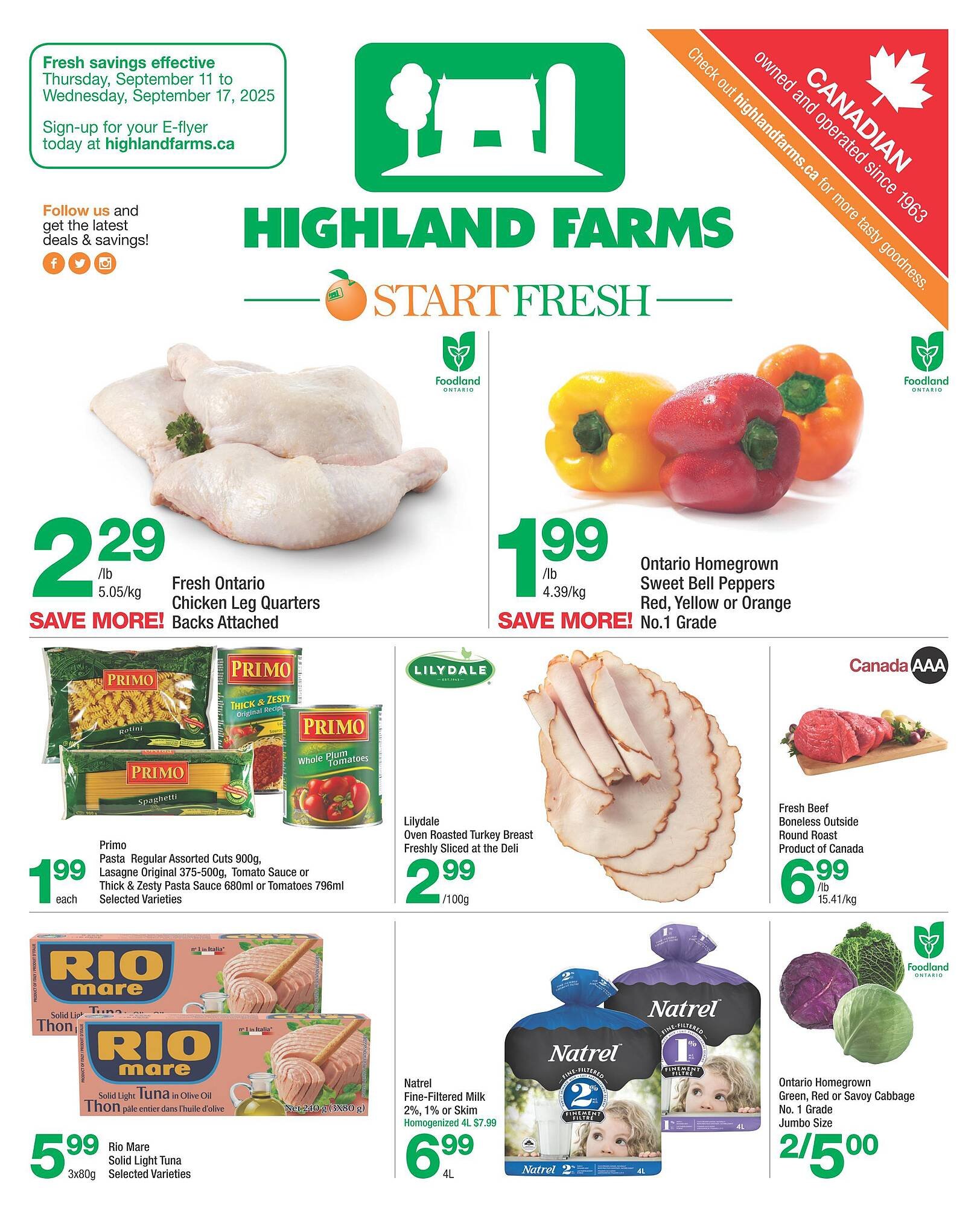 Highland Farms flyer (2025-09-11 - 2025-09-17) | 1