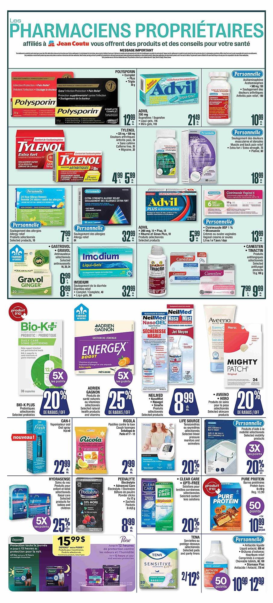 Jean Coutu flyer