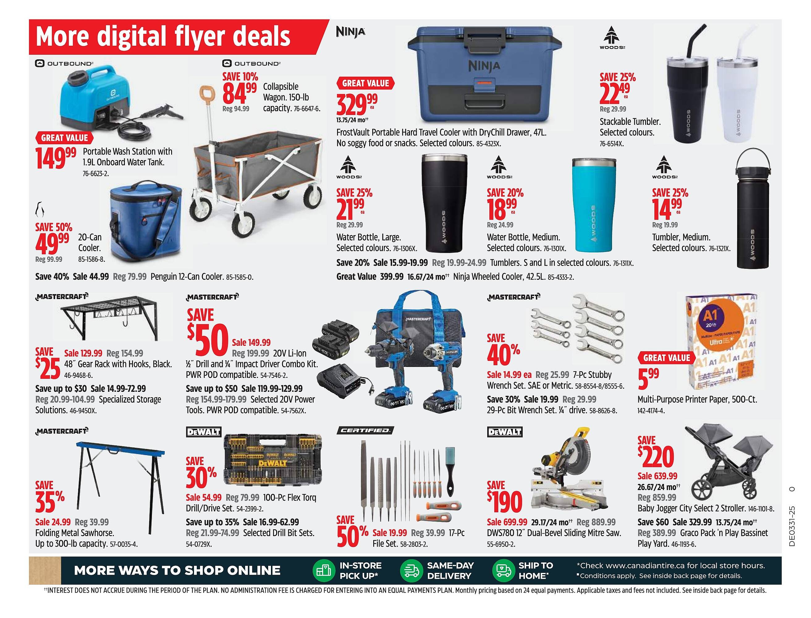 Canadian Tire flyer