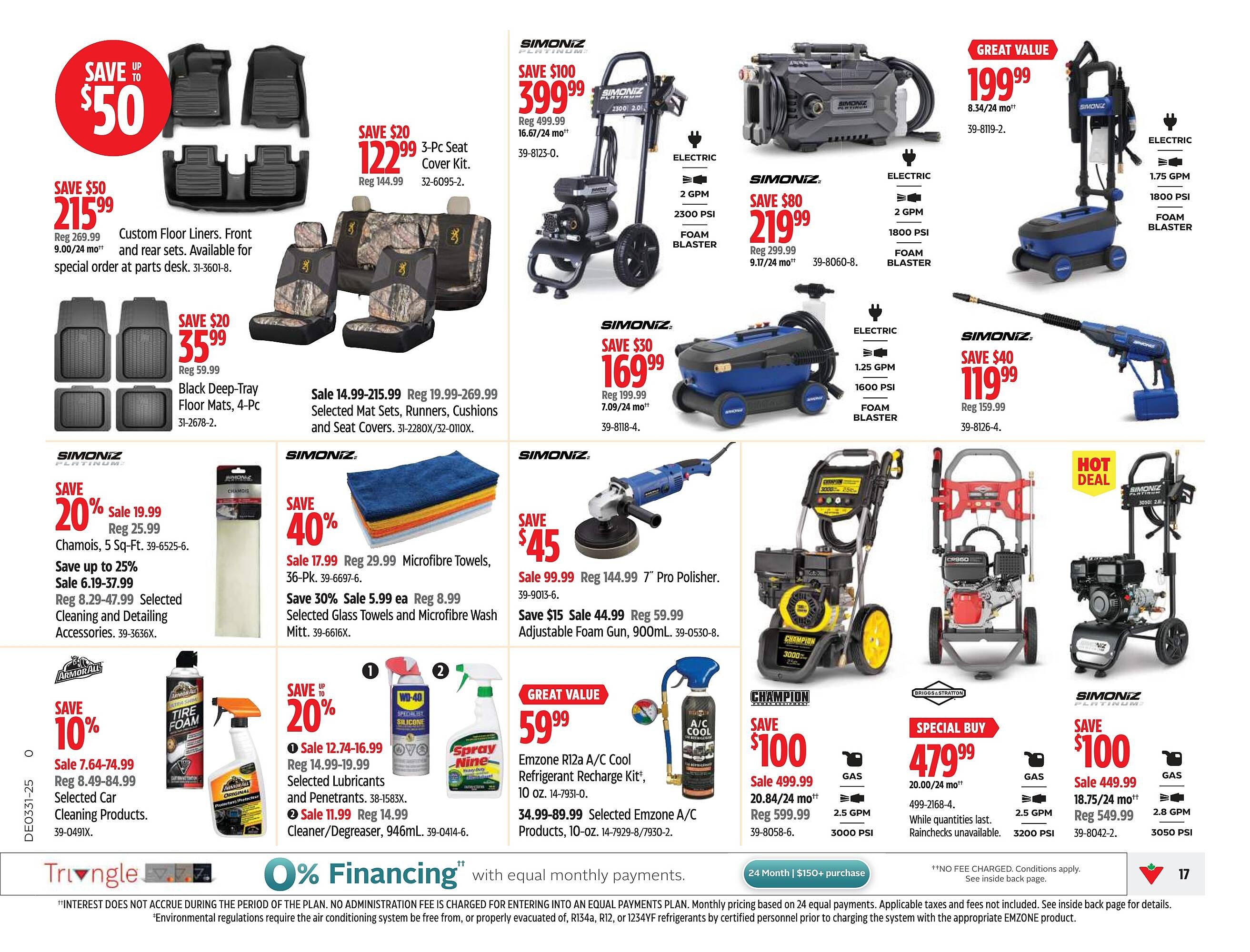 Canadian Tire flyer