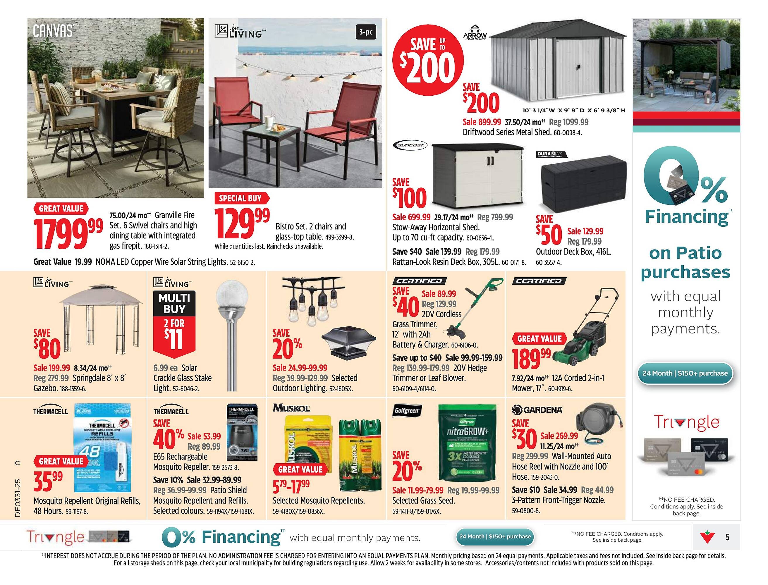 Canadian Tire flyer